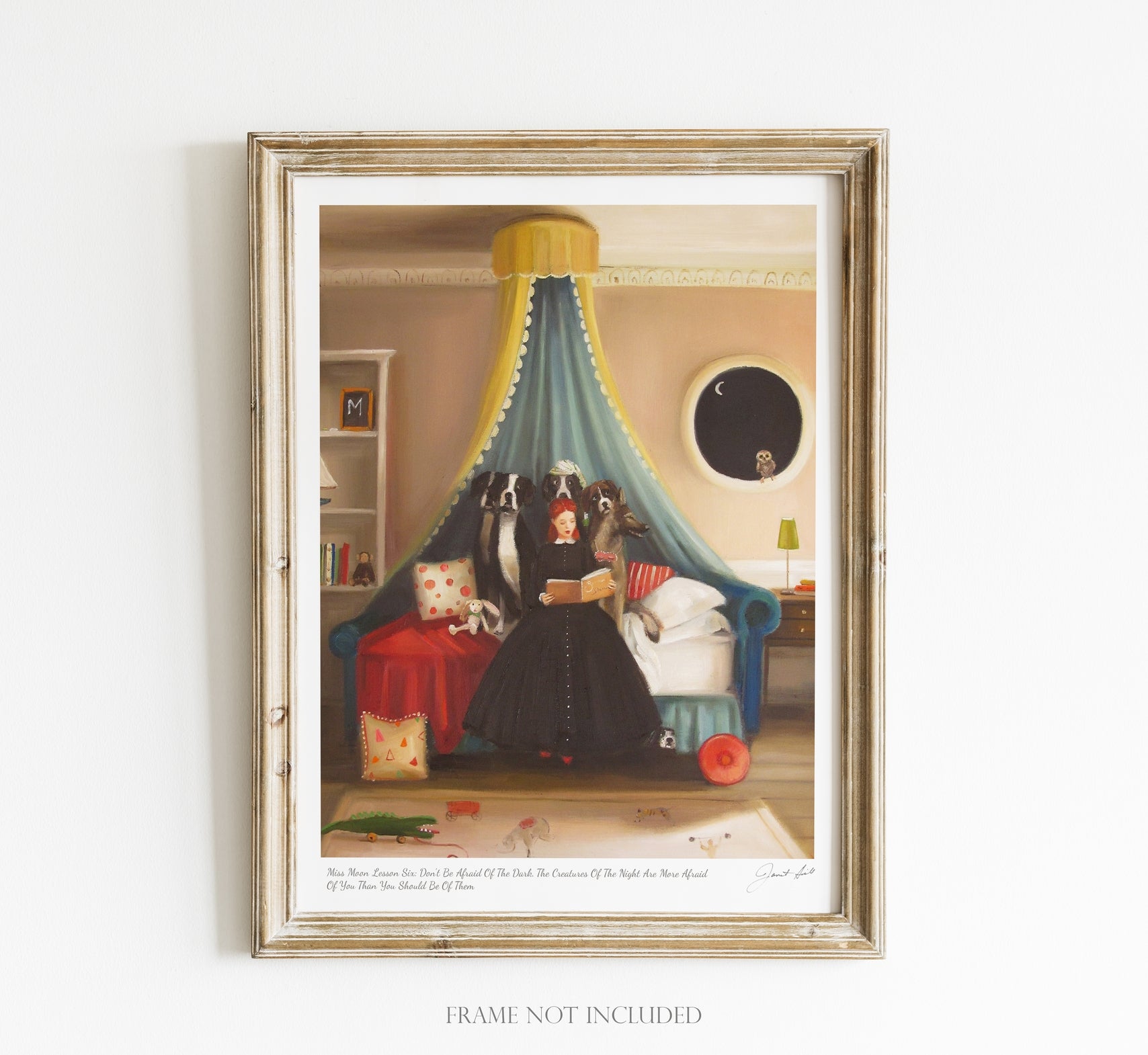 Miss Moon Lesson Six Small Art Print – Hester & Cook