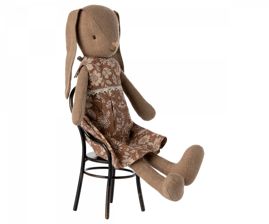 A Maileg Bunny with Dress, Size 2.