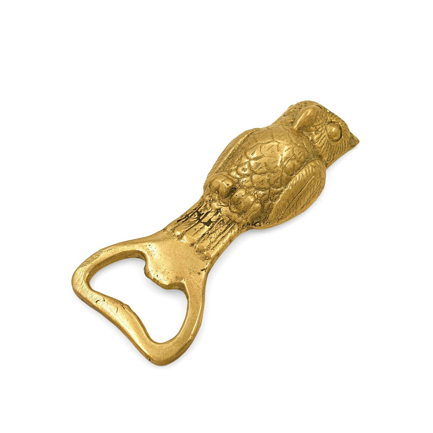 Brass Owl Bottle Opener