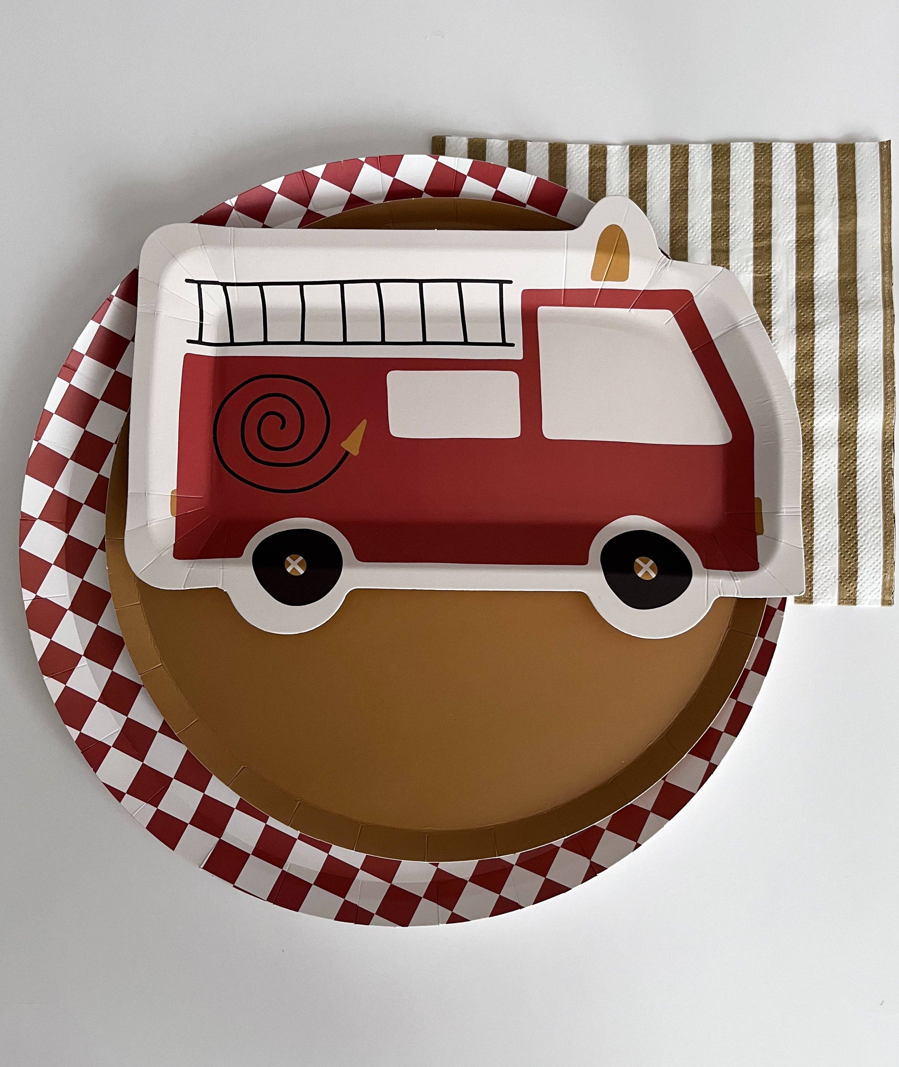 Classic Stripe Gold Matte Large Napkin