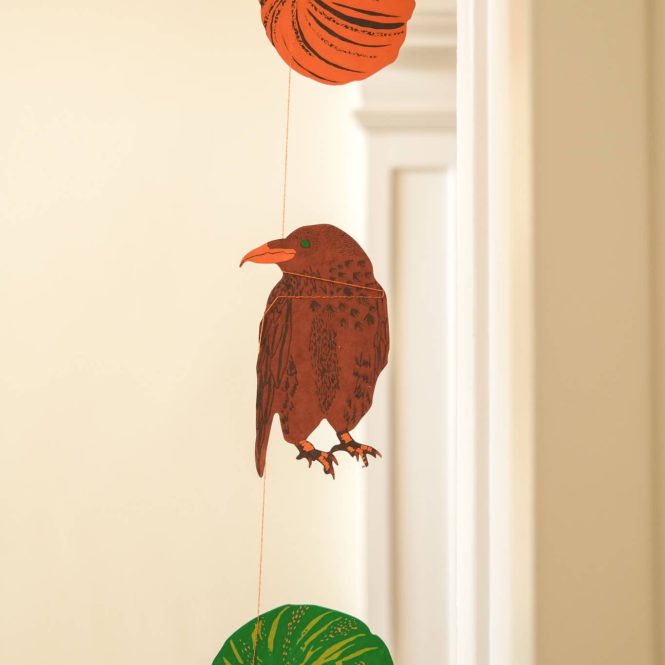 Close up of a raven.