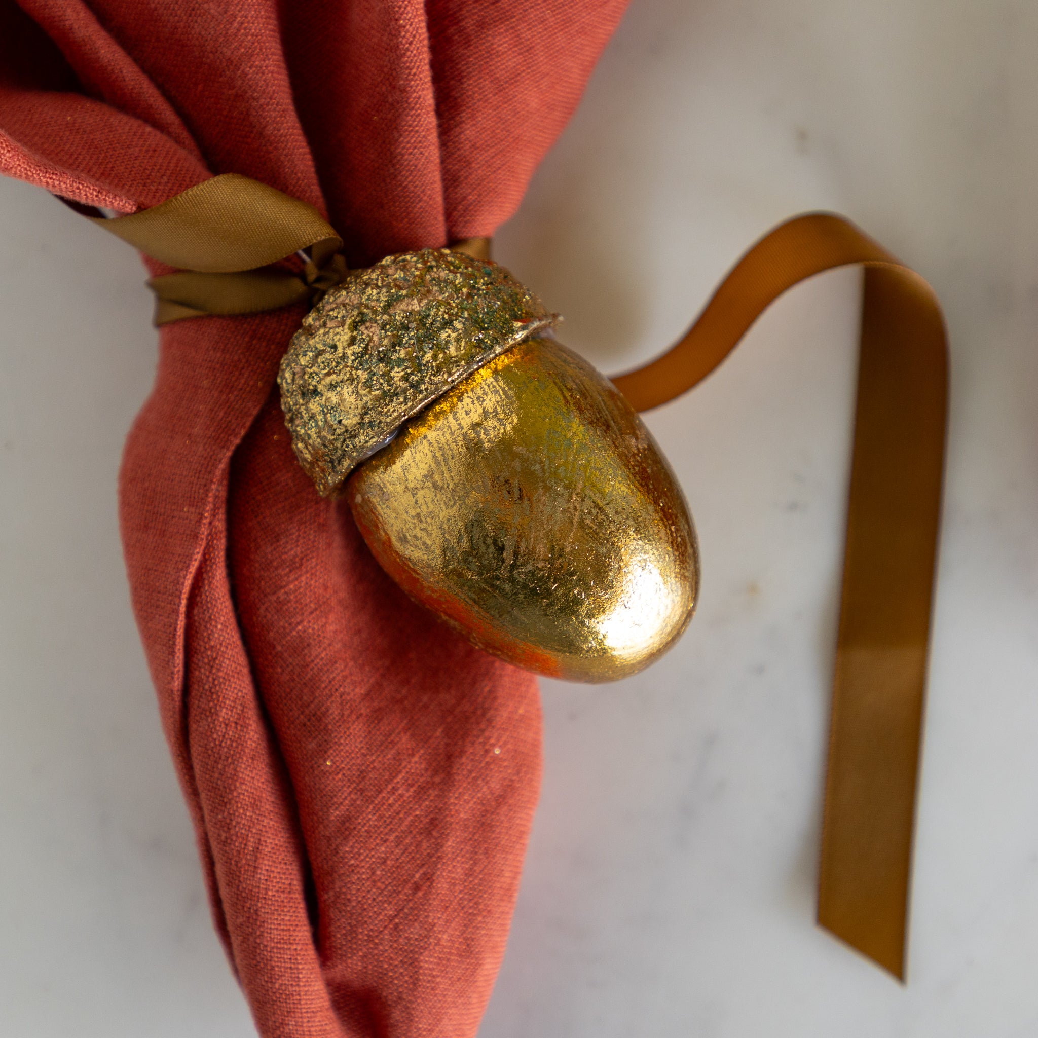 Gold Acorns, Box of 8