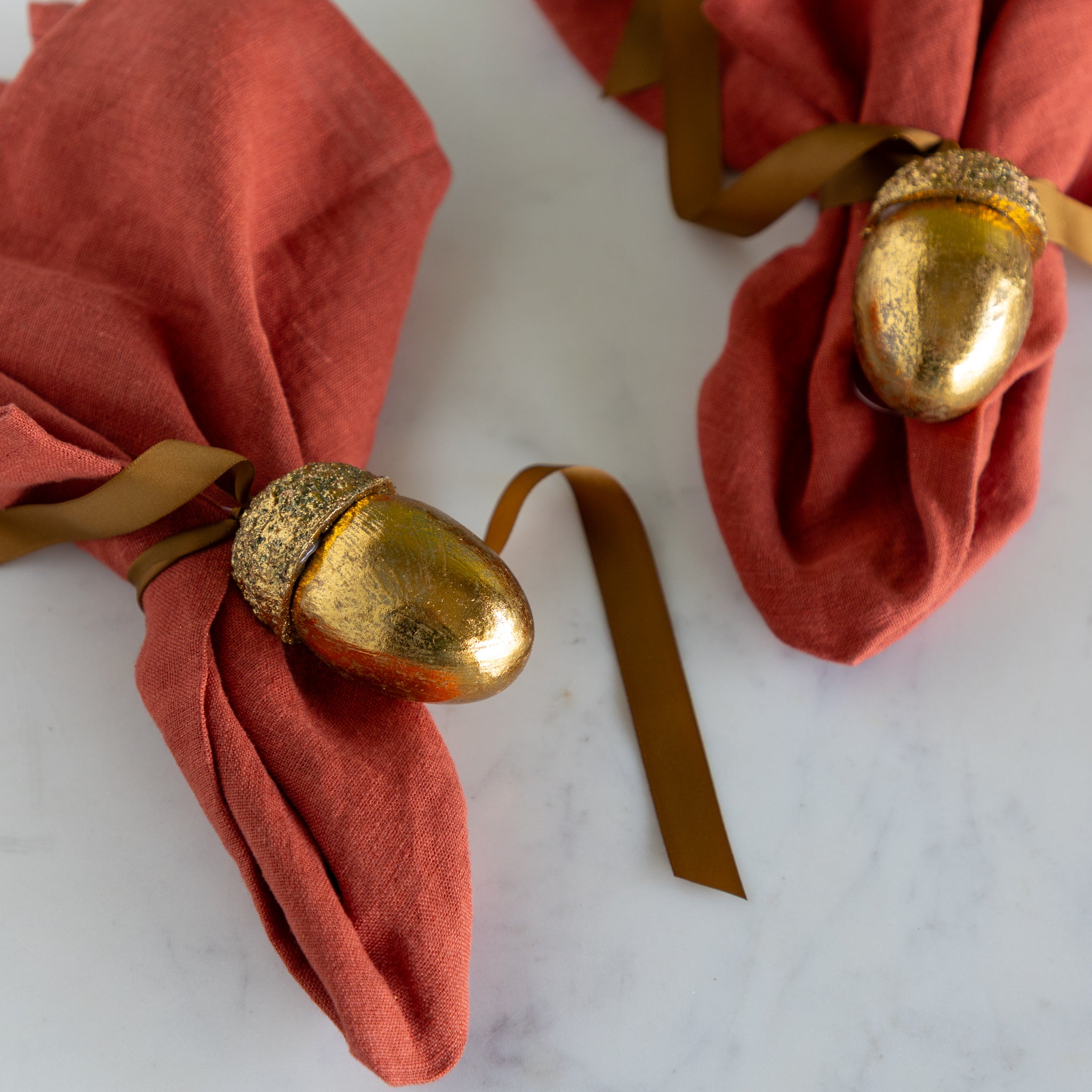 Gold Acorns, Box of 8