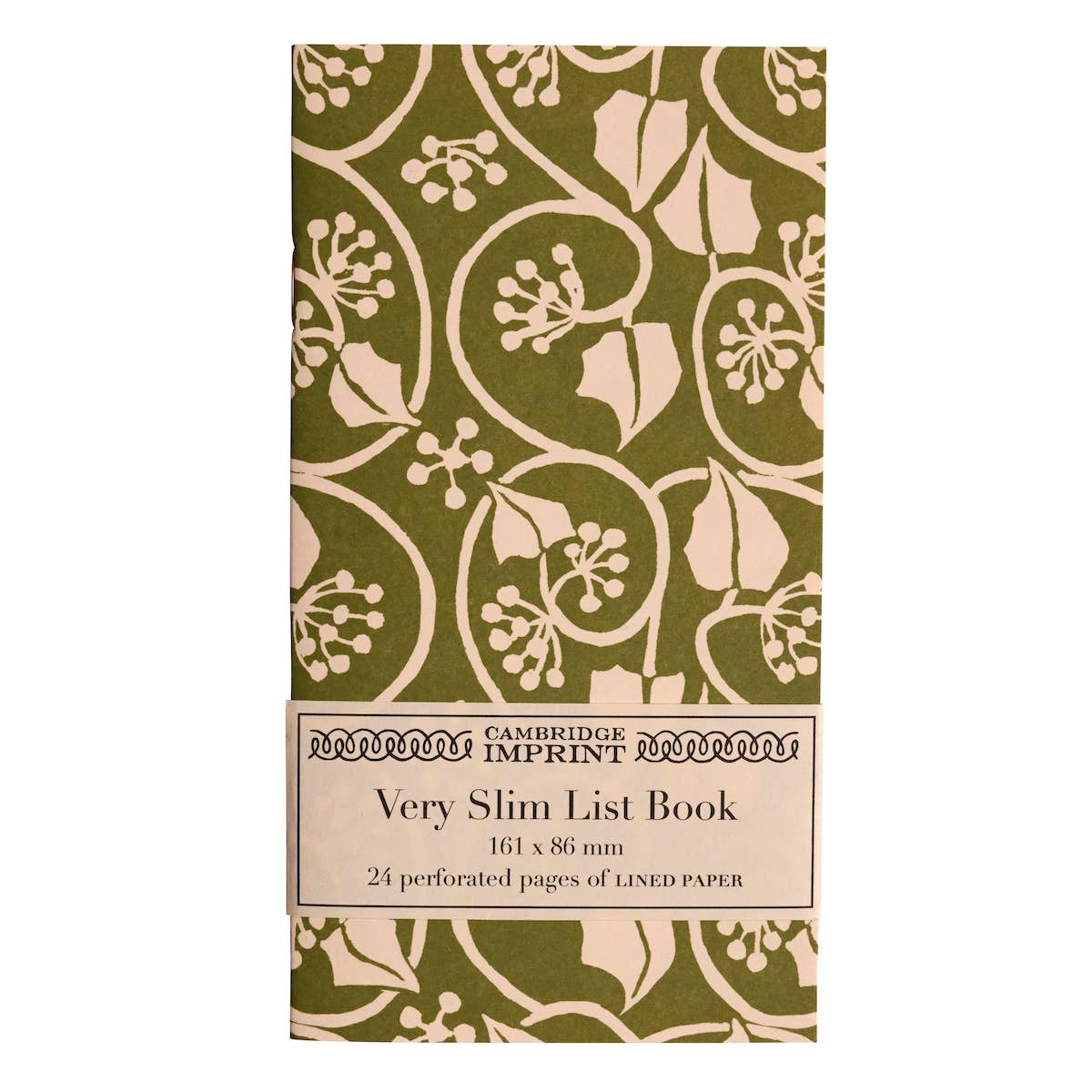 Very Slim List Notebook