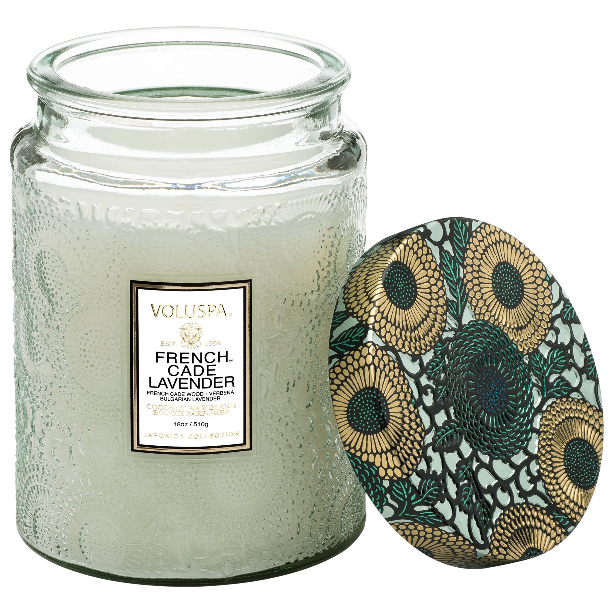 Voluspa French Cade Lavender 18oz Candle.