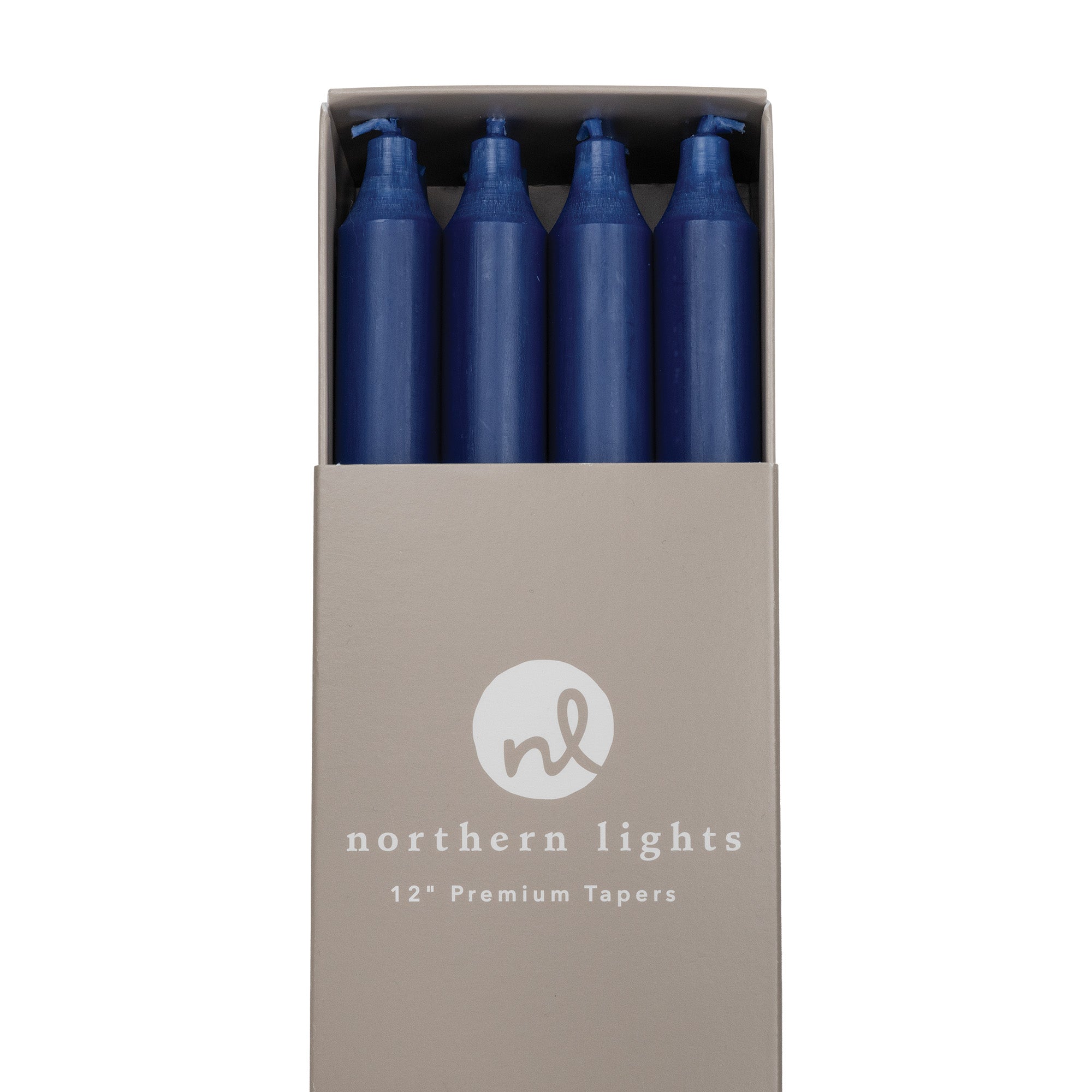 Midnight Blue 12" Taper Candle