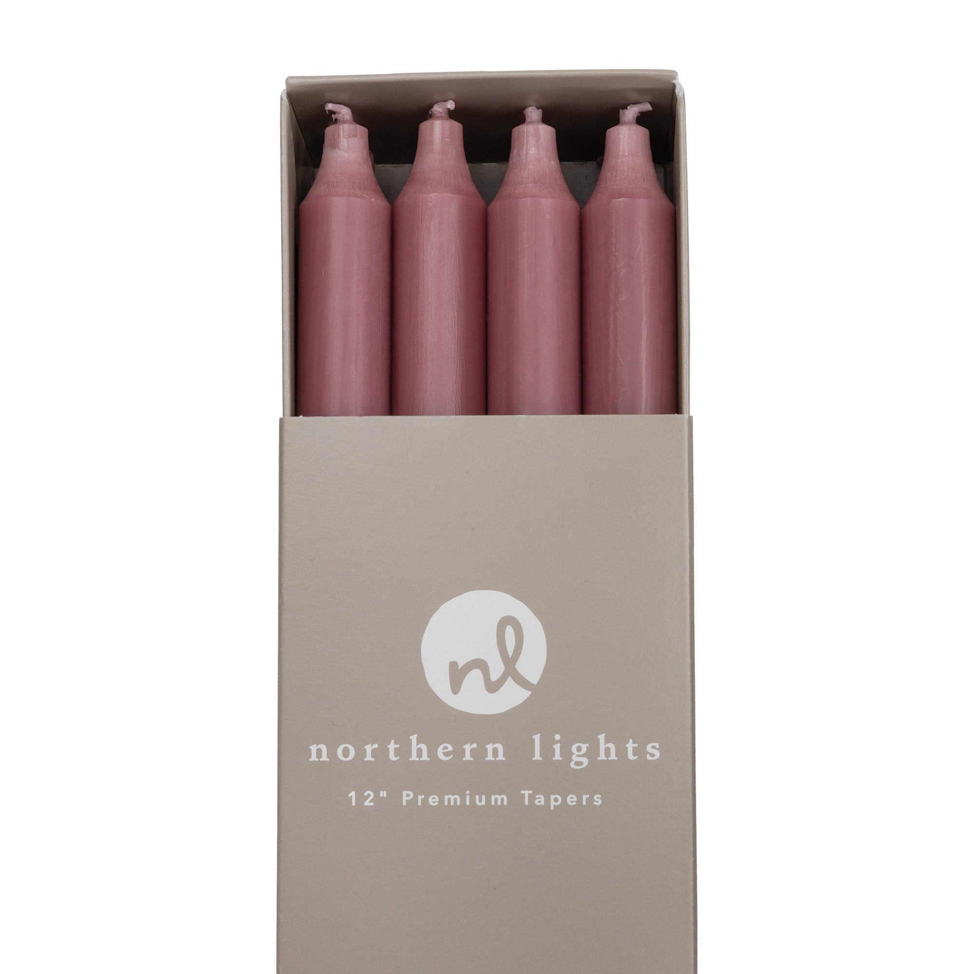 Rosewood 12" Taper Candle