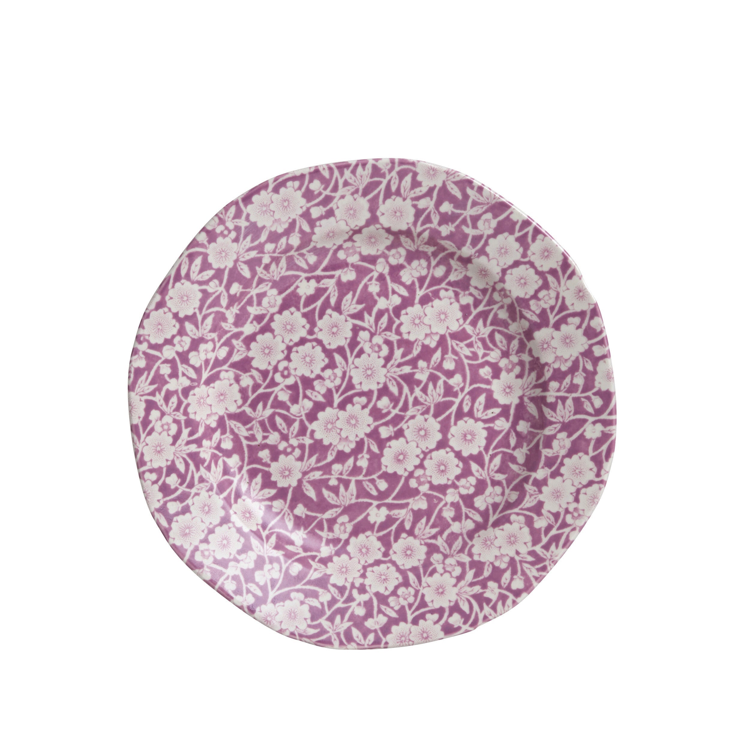 Burleigh Blossom Calico Small Plate.