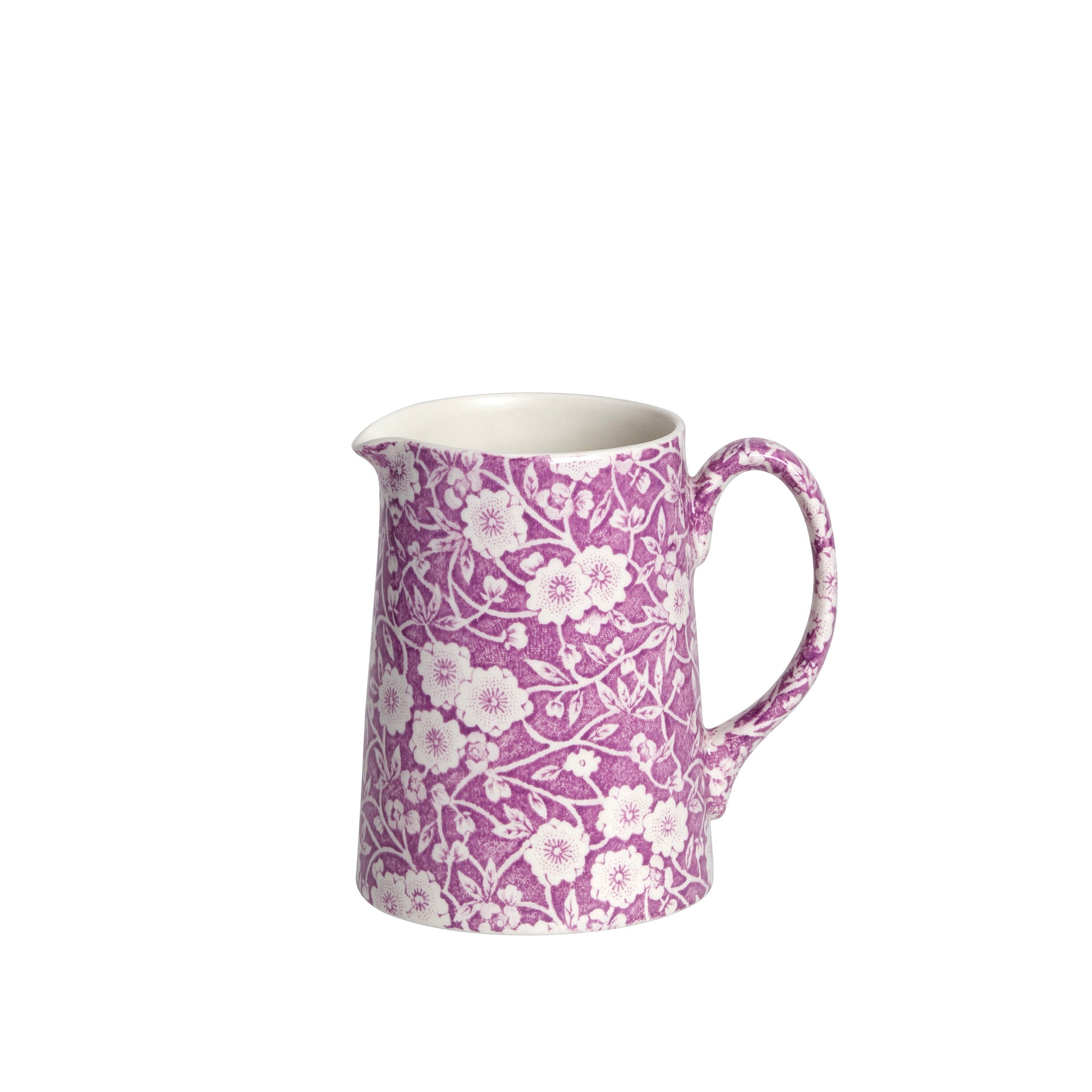 Burleigh Blossom Calico Small Tankard Jug.