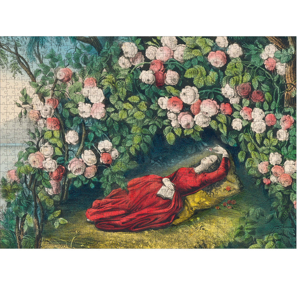 John Derian: The Bower of Roses 1,000 Piece Puzzle