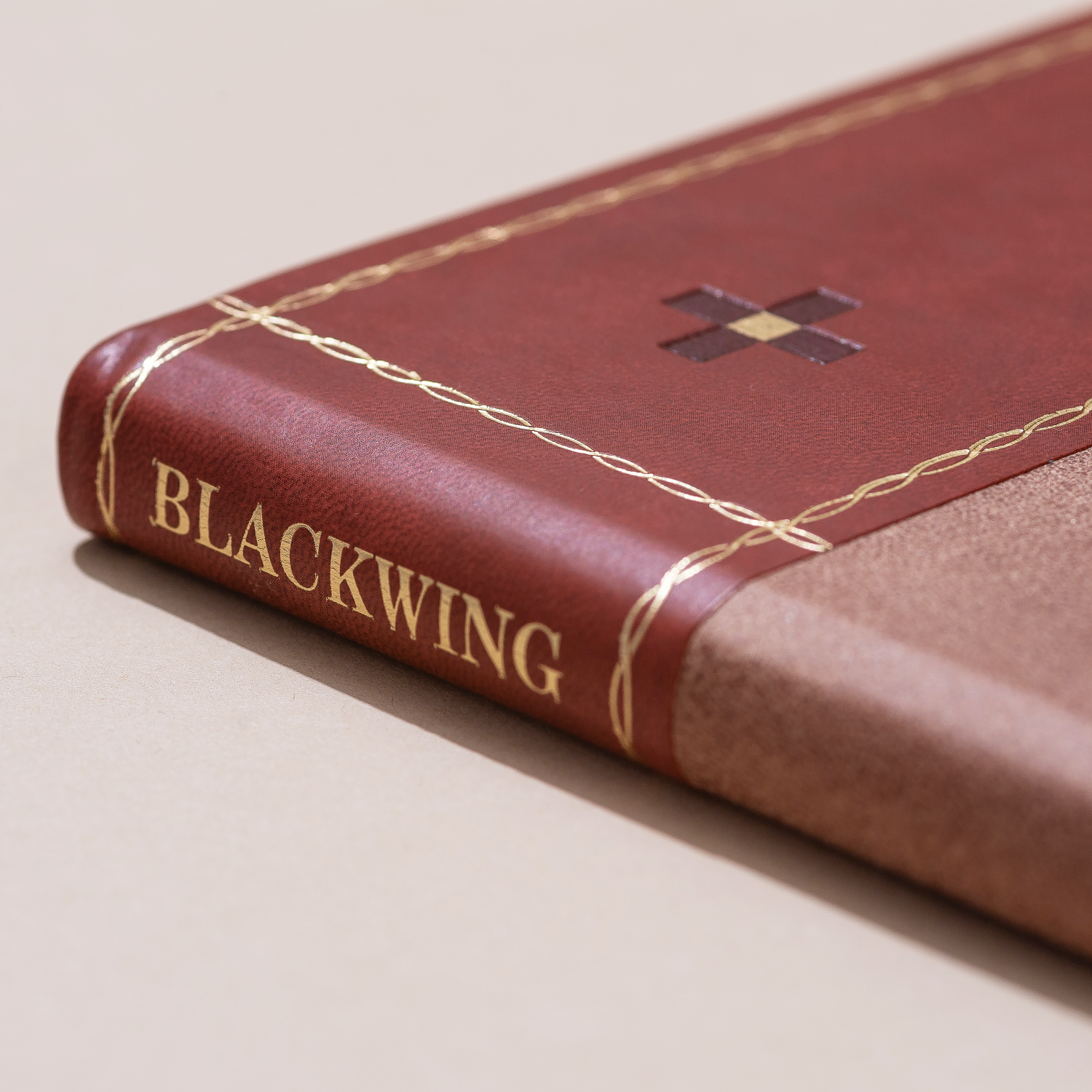 Close up of the Blackwing Volume 574 spine.