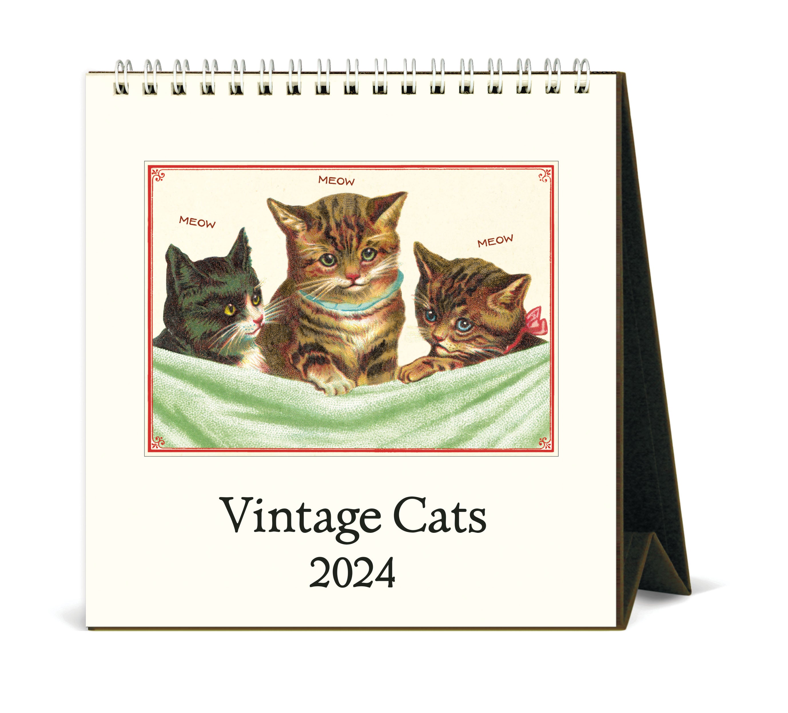 2024 Love of Cats - Calendar  Cat calendar, Americana art, Round art