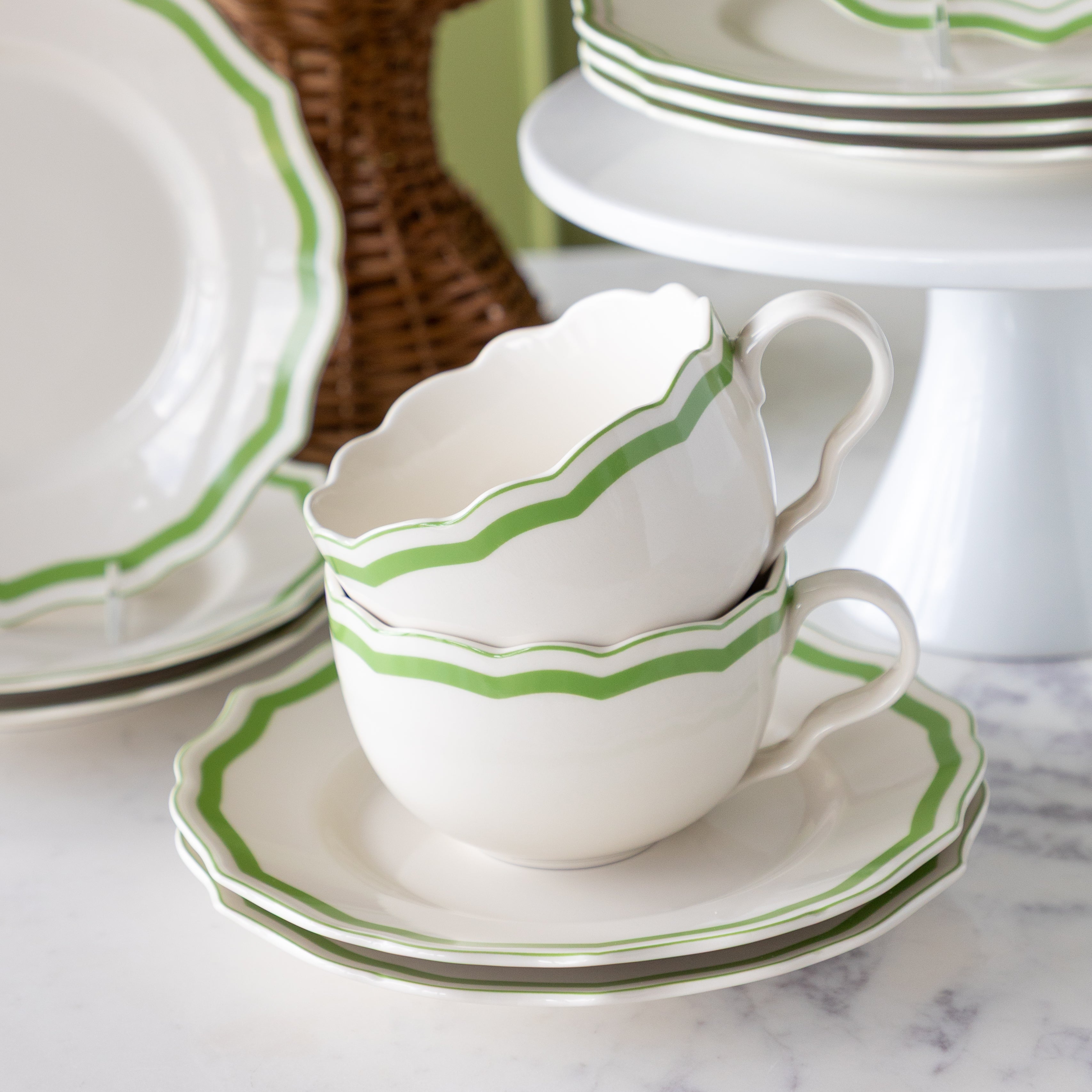 Green Icing on the Cake Dinnerware