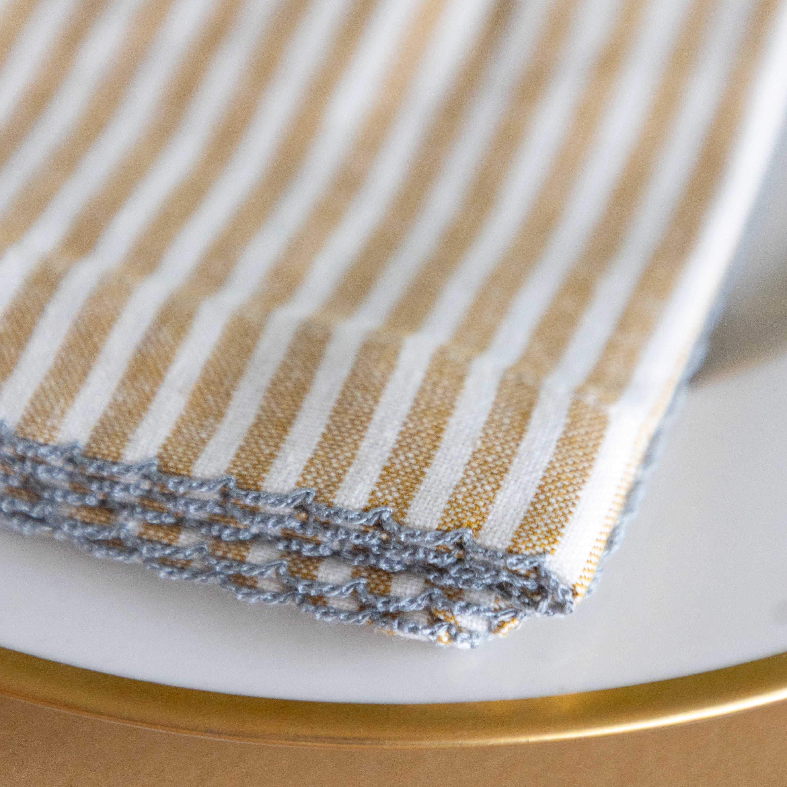 Striped Cotton Napkin