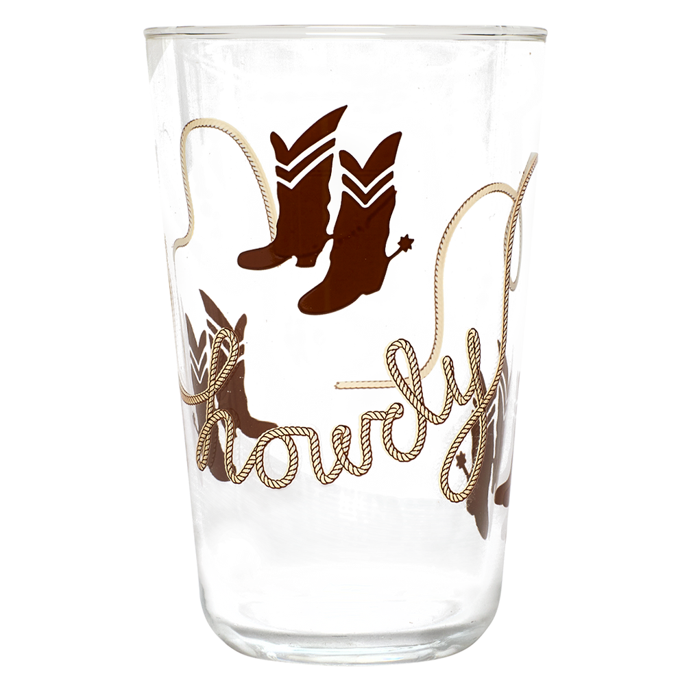 Cowboy Boots Glass