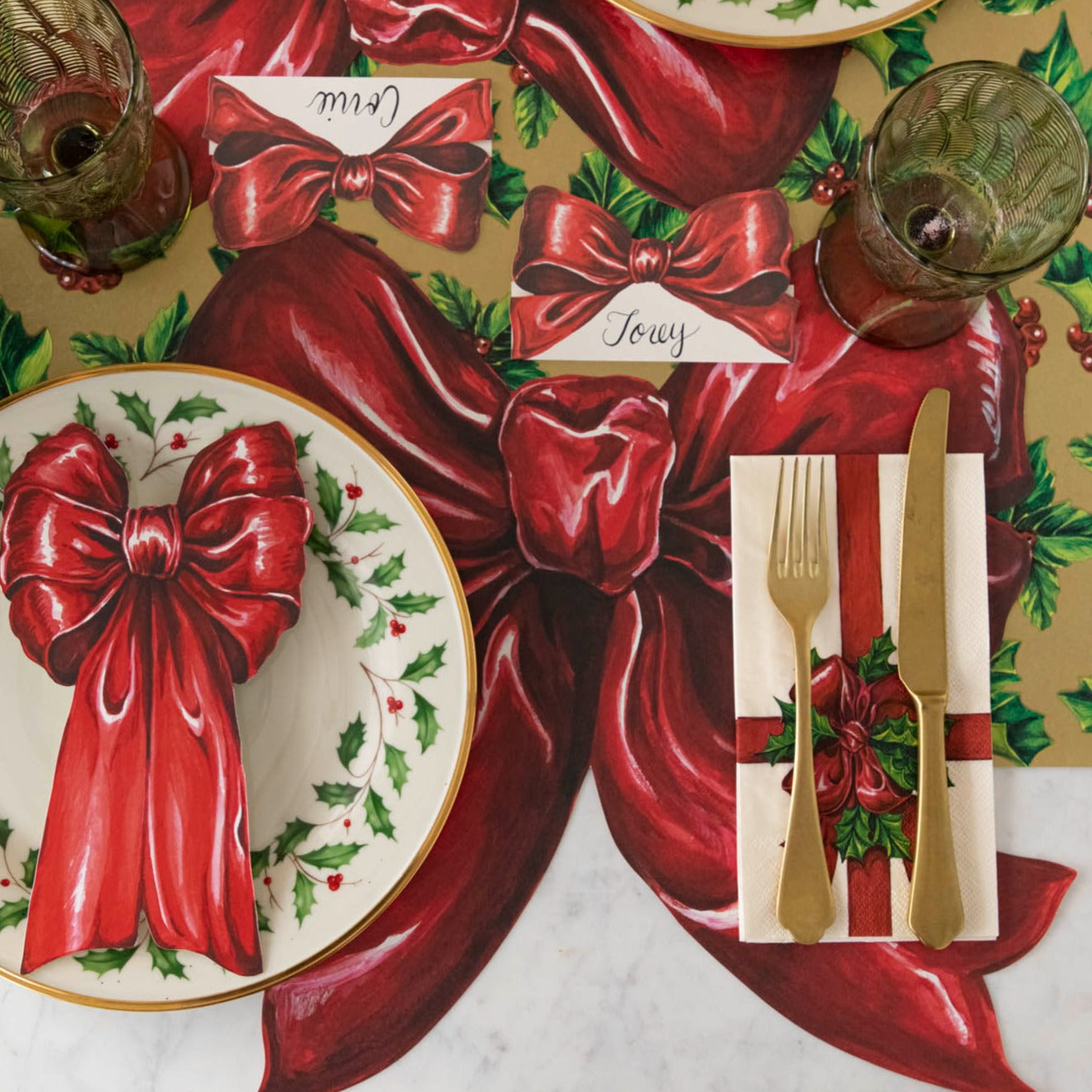 Christmas Present Guest Napkins