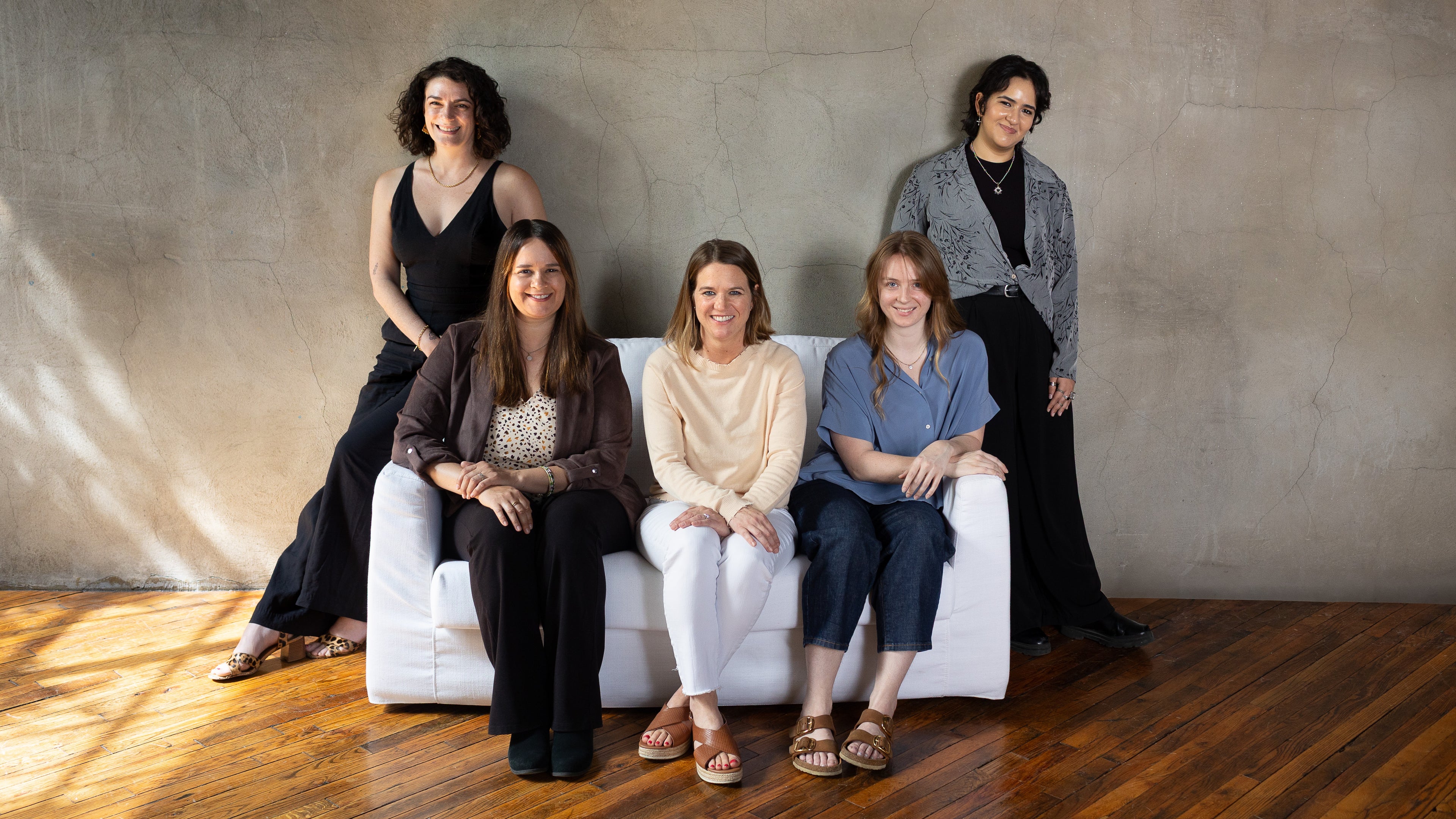 Portrait of the Hester & Cook design team.