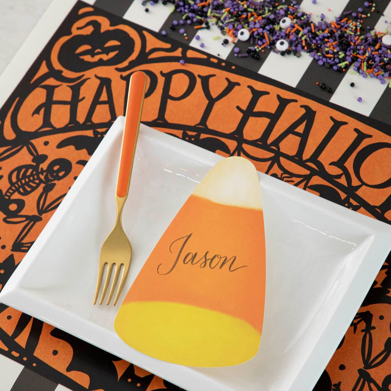 Candy Corn Table Accent
