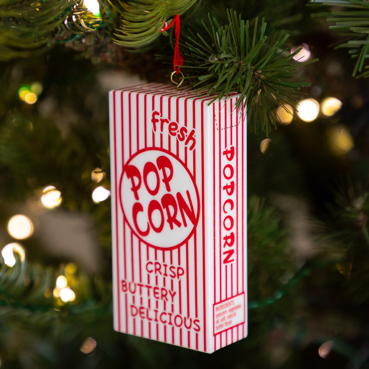 Popcorn Box Ornament