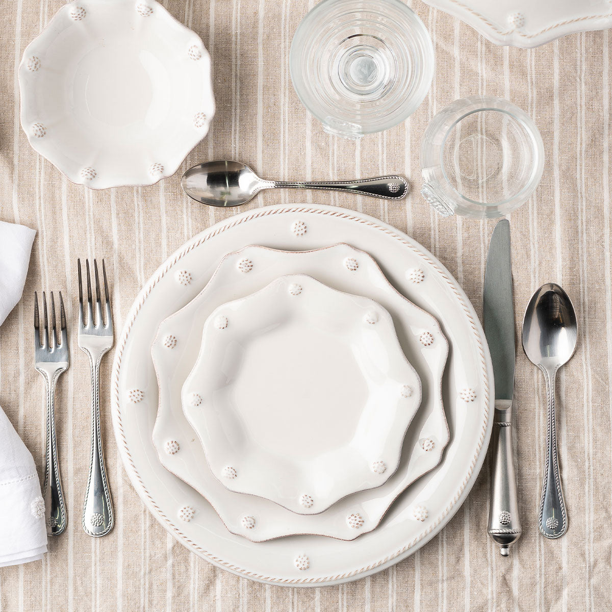 Berry & Thread Classic Whitewash Dinnerware