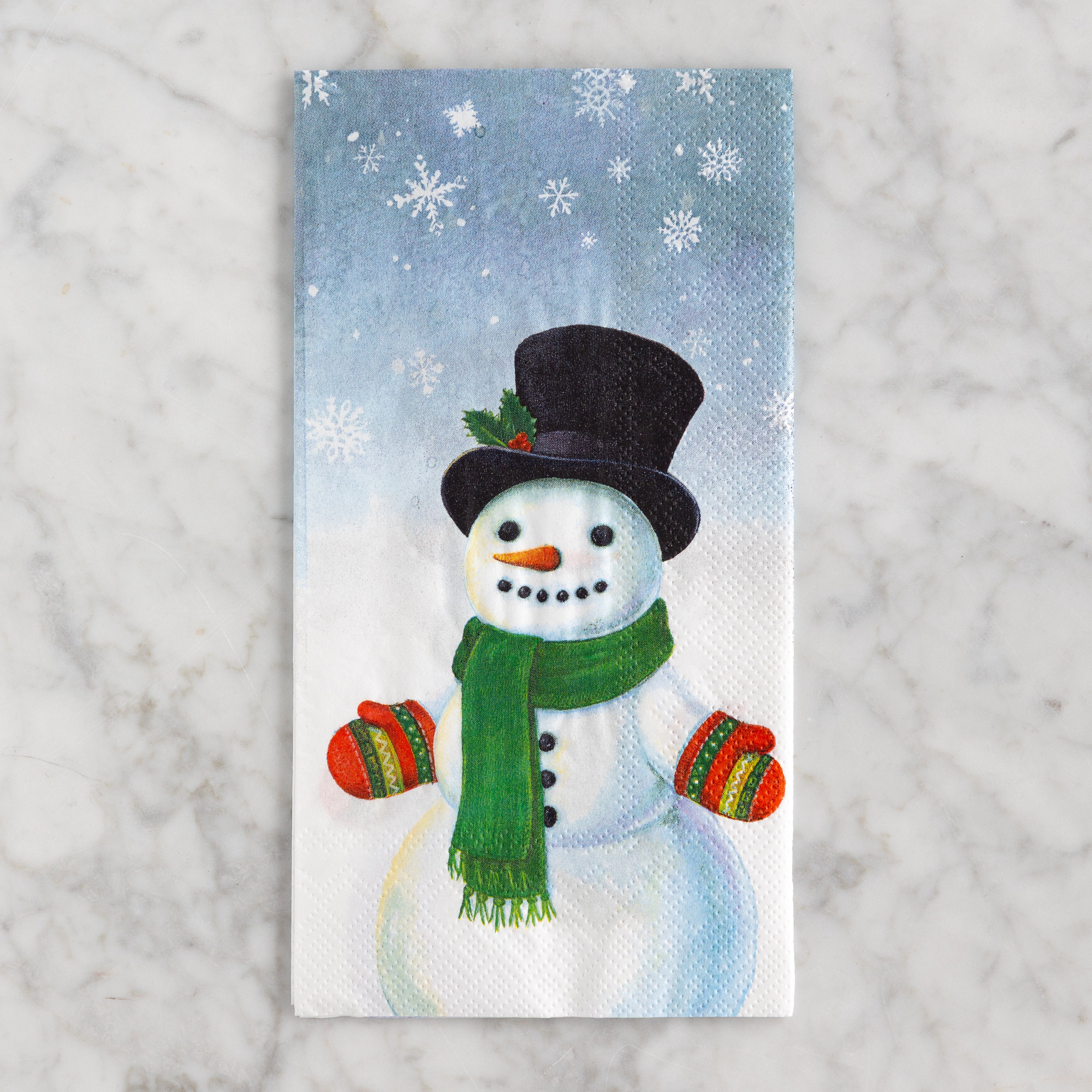 MISPRINT Snowman Napkins