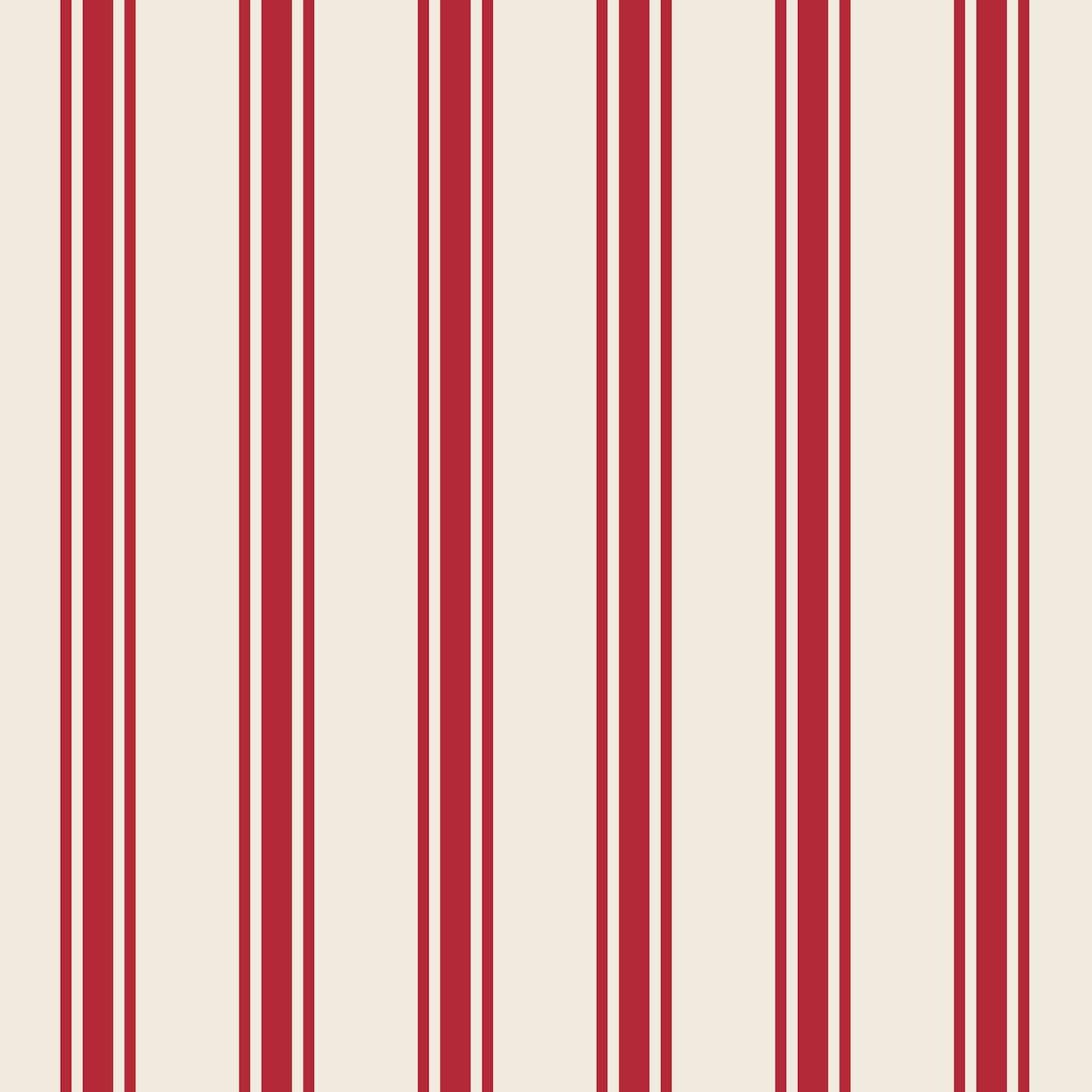 Red and white vertical striped pattern.