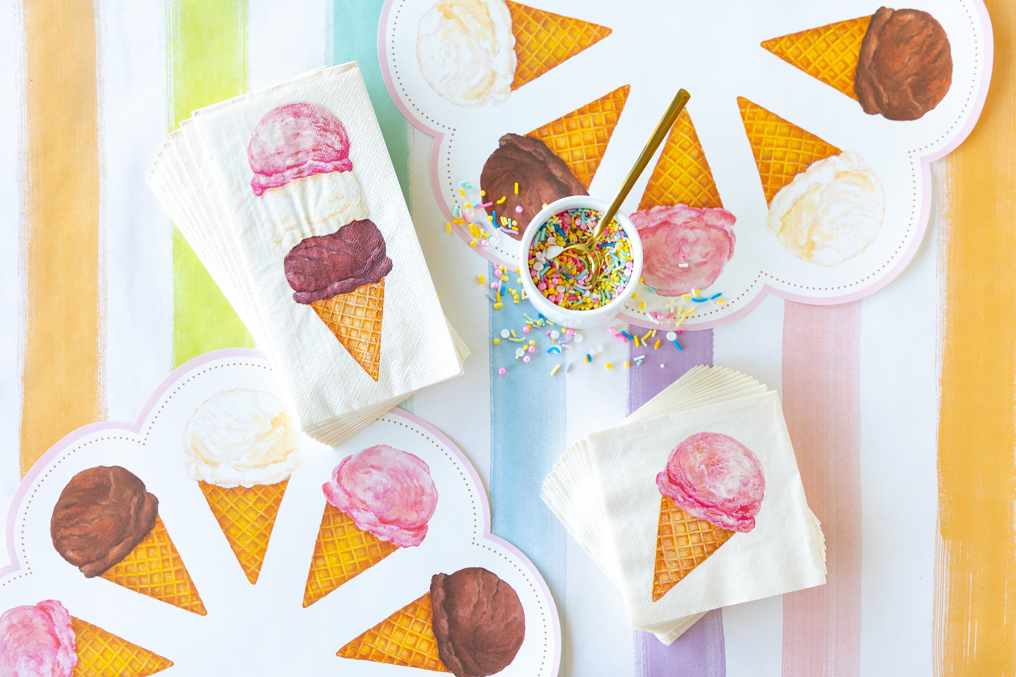 Ice Cream Guest Napkins