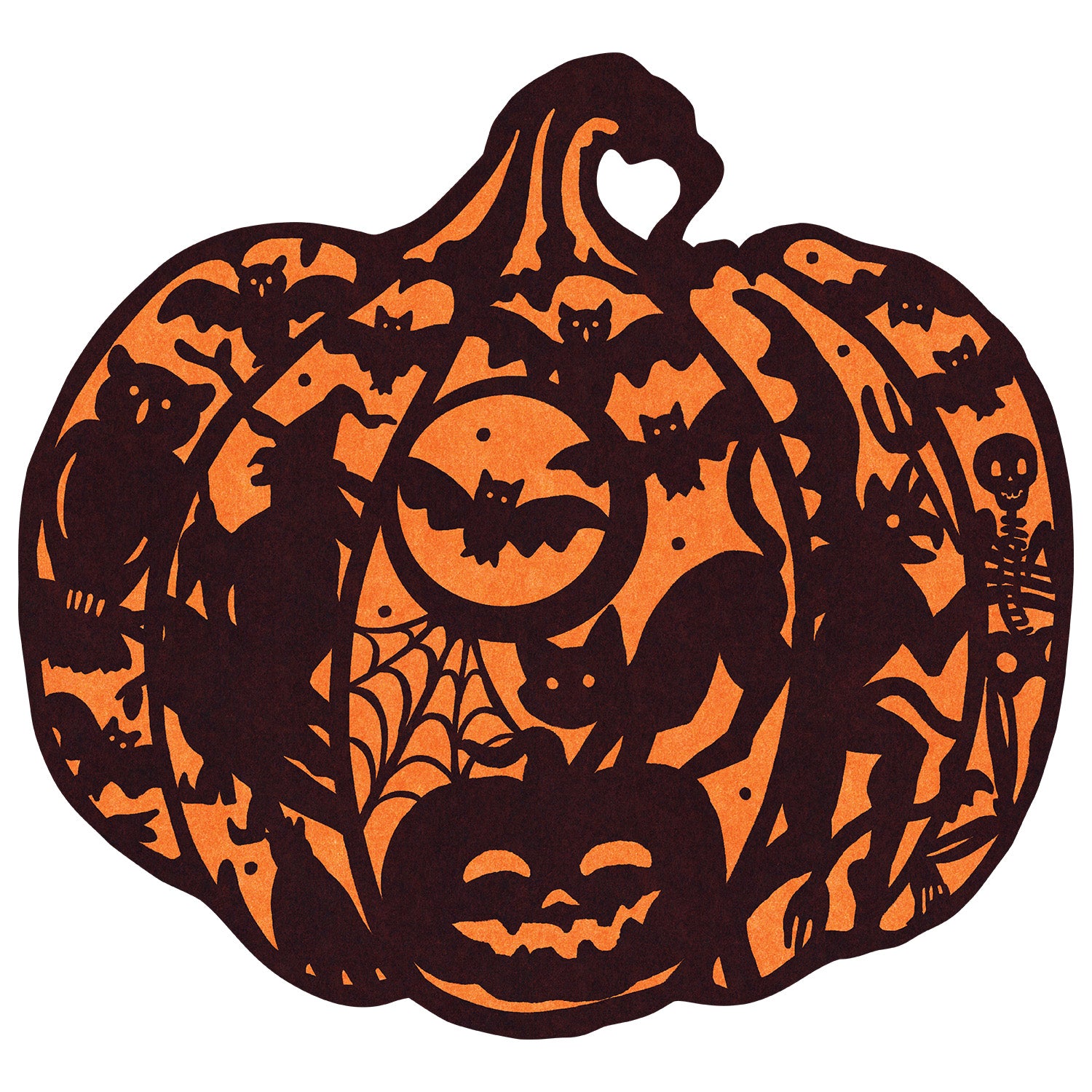 Die-cut Wicked Jack-o-Lantern Placemat – Hester & Cook