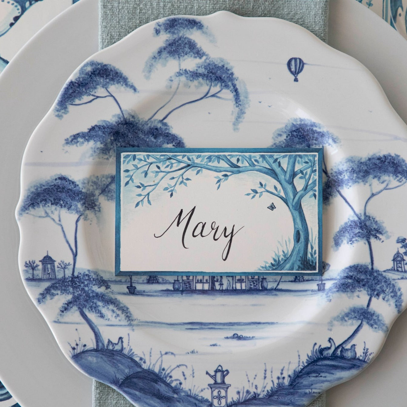 Country Estate Delft Blue Dinnerware