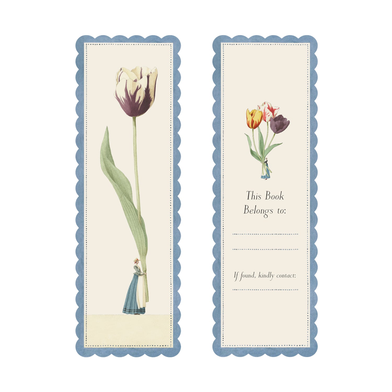 Tulip Bookmarks Set of 3
