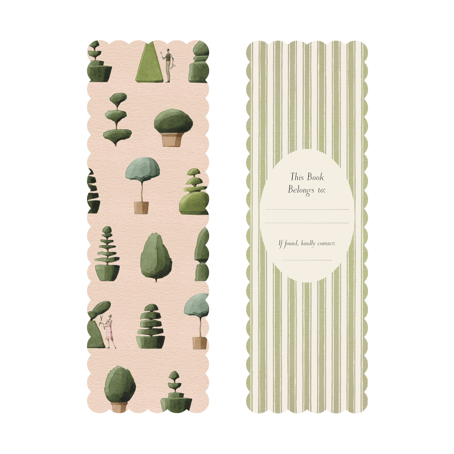 In the Garden Bookmarks Set of 3