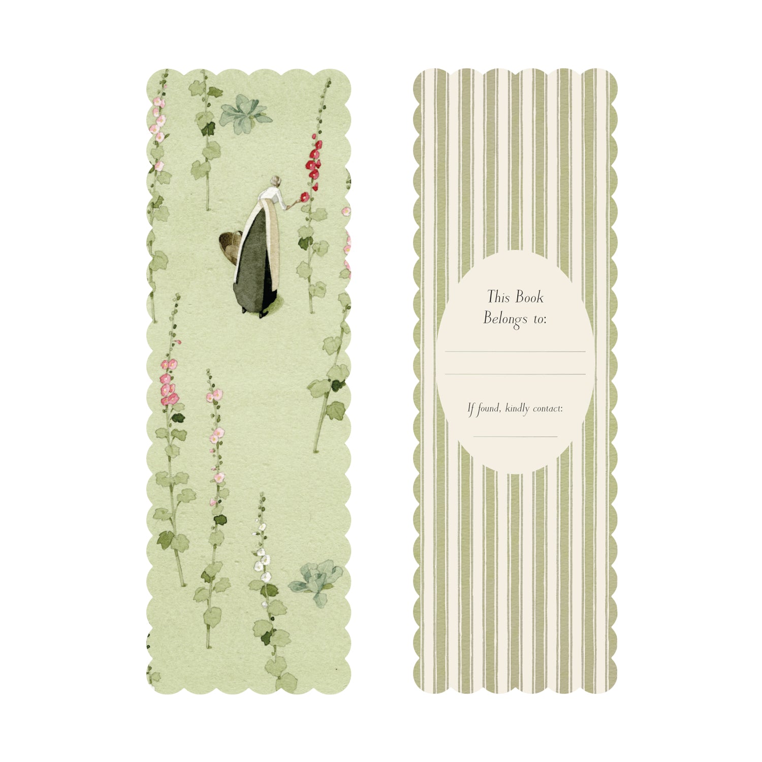 In the Garden Bookmarks Set of 3