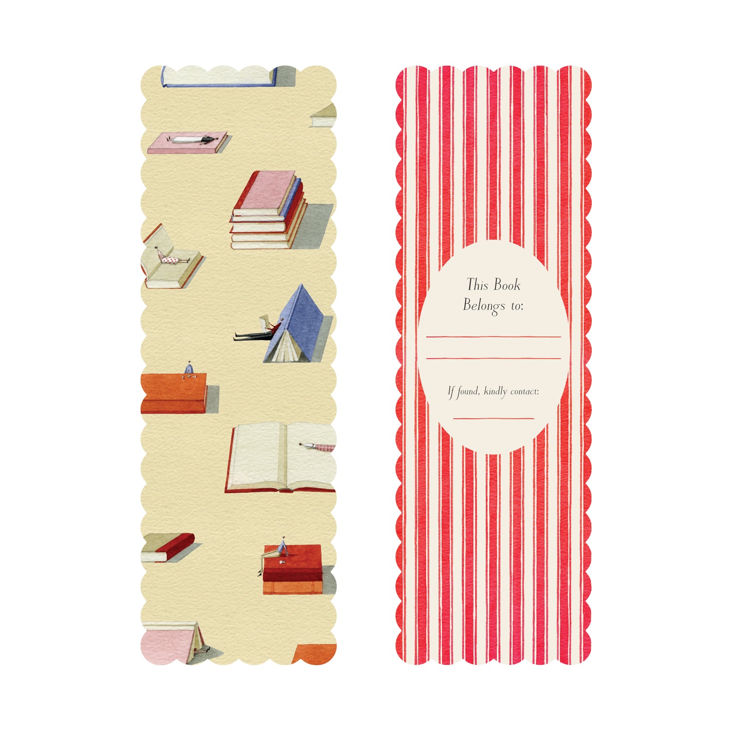 Novel Thoughts Bookmarks Set of 3
