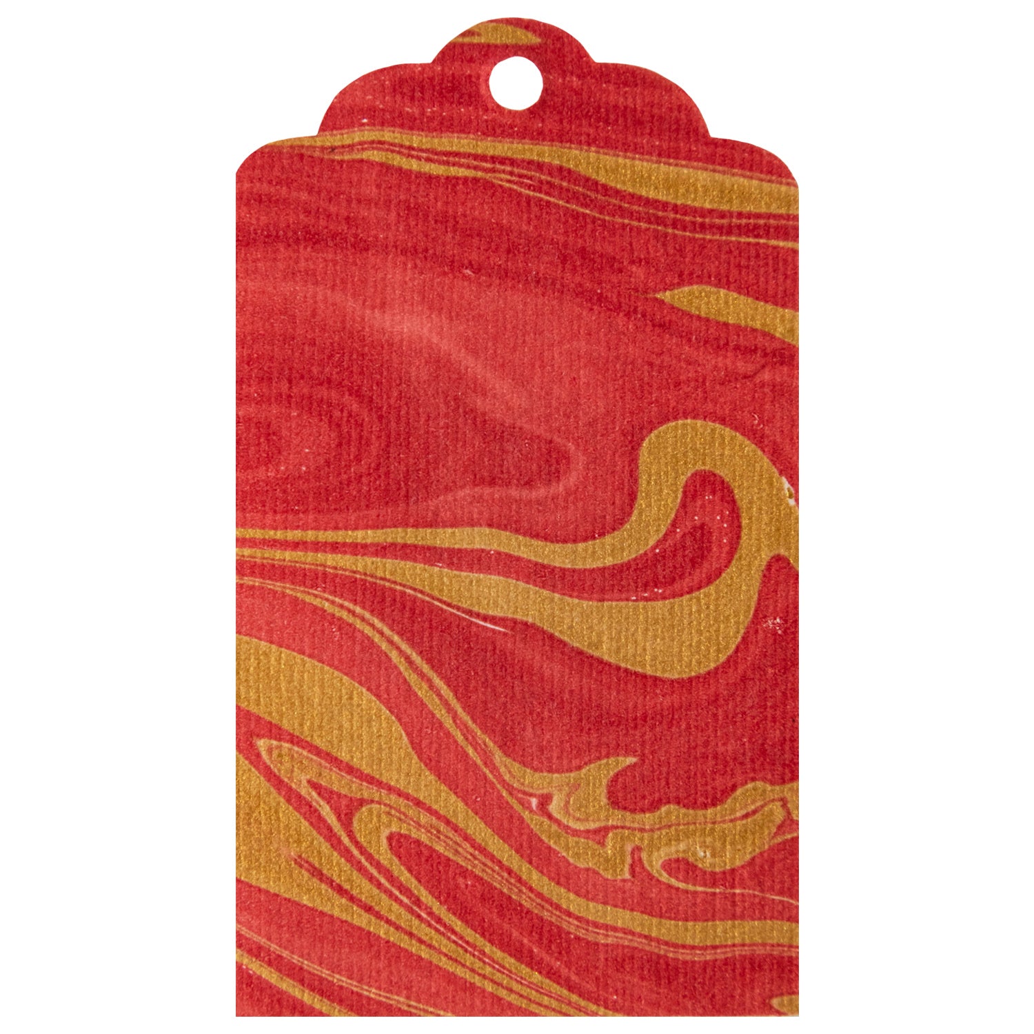A unique Vein Marbled gift tag made of handmade paper by Hester & Cook.