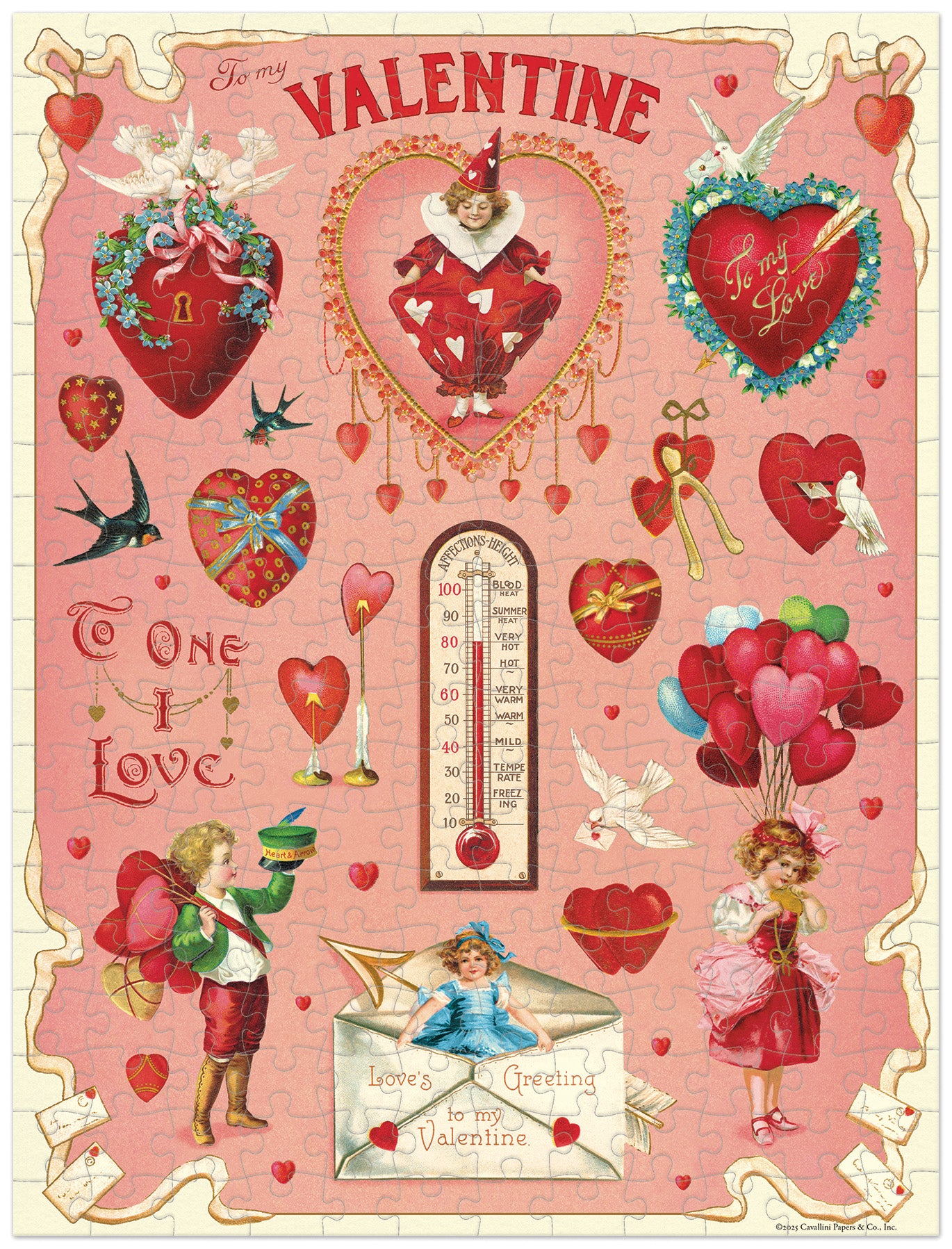 Vintage-style Valentine&
