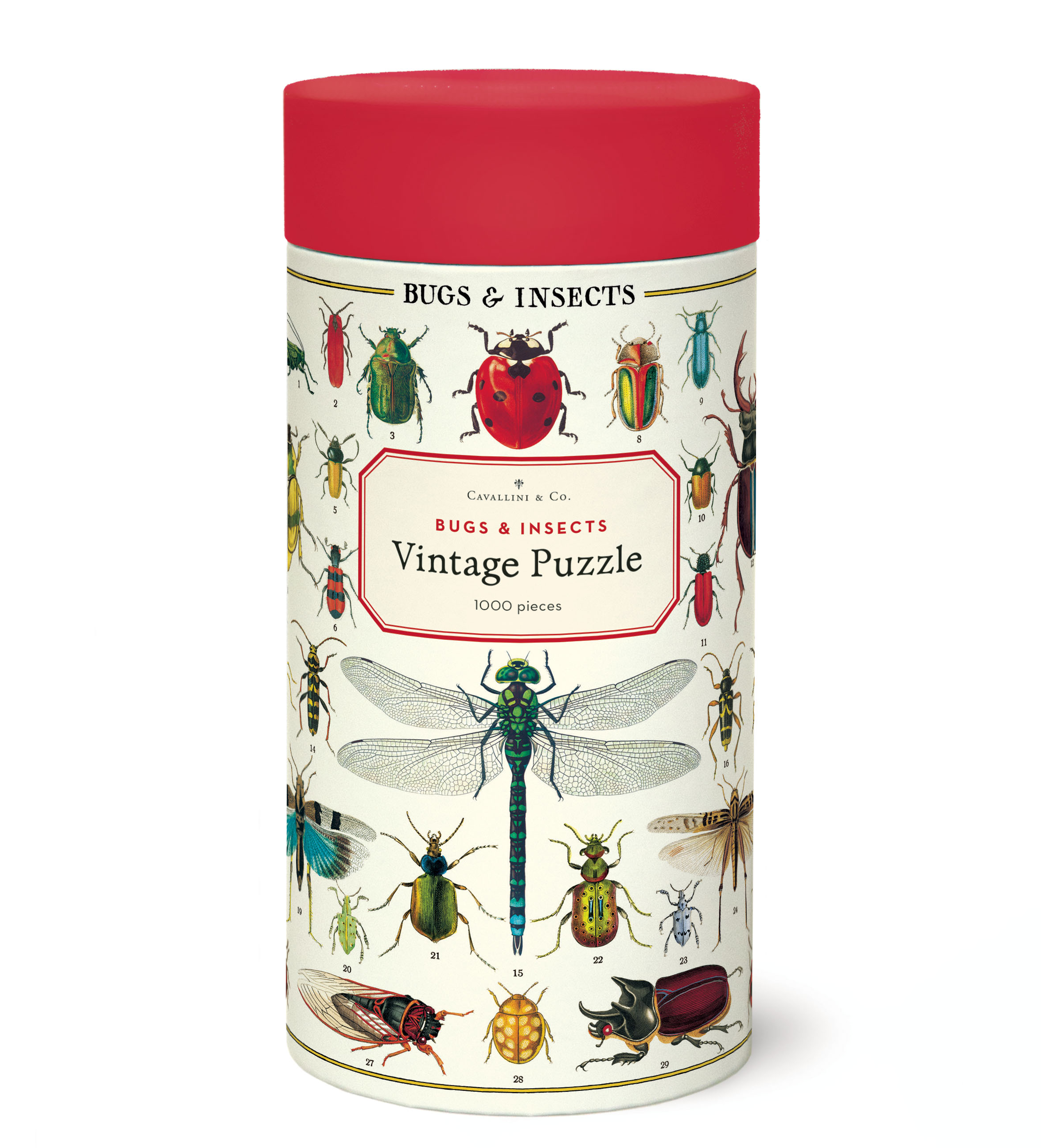 Bugs & Insects 1,000 Piece Puzzle