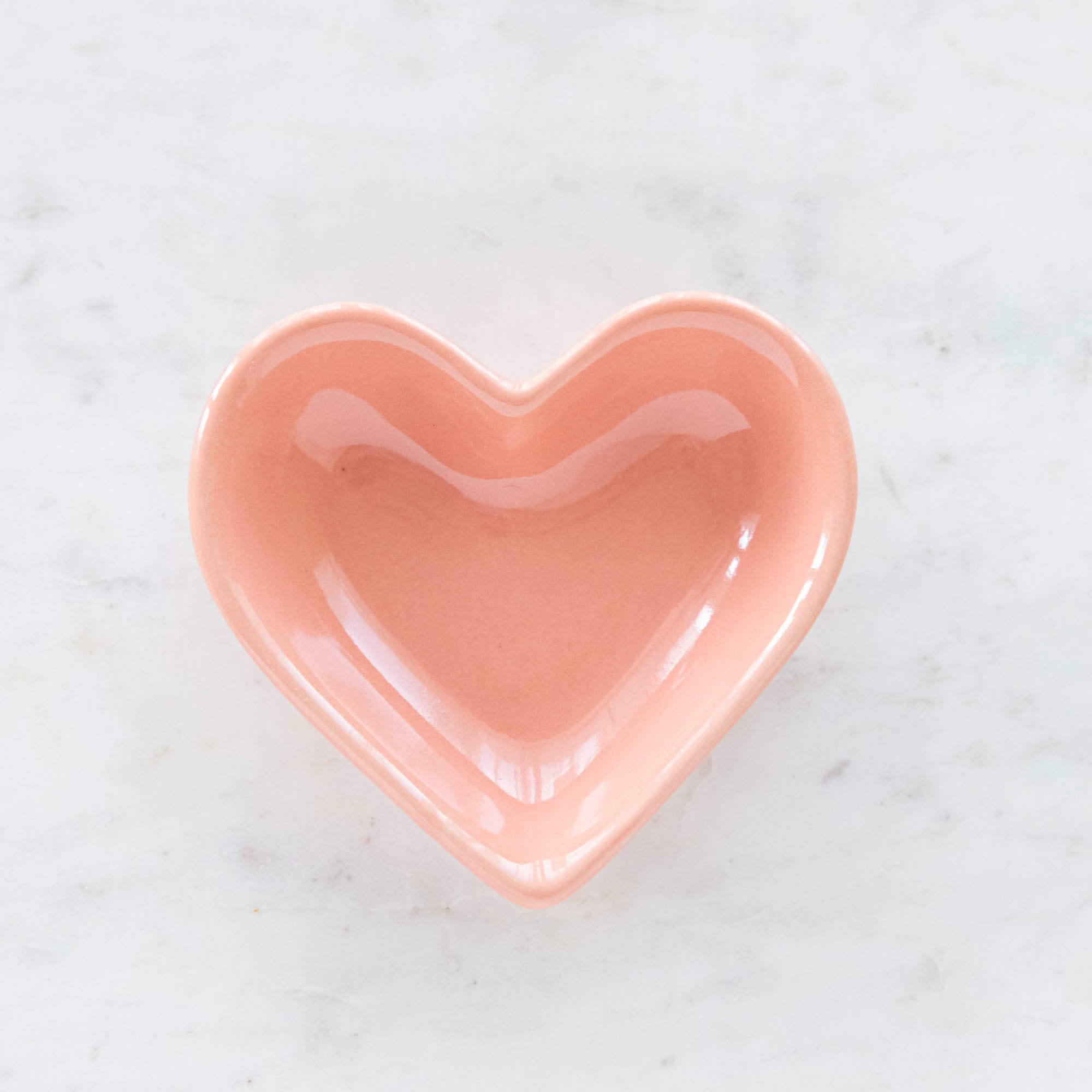 Heart Shaped Pinch Bowl.