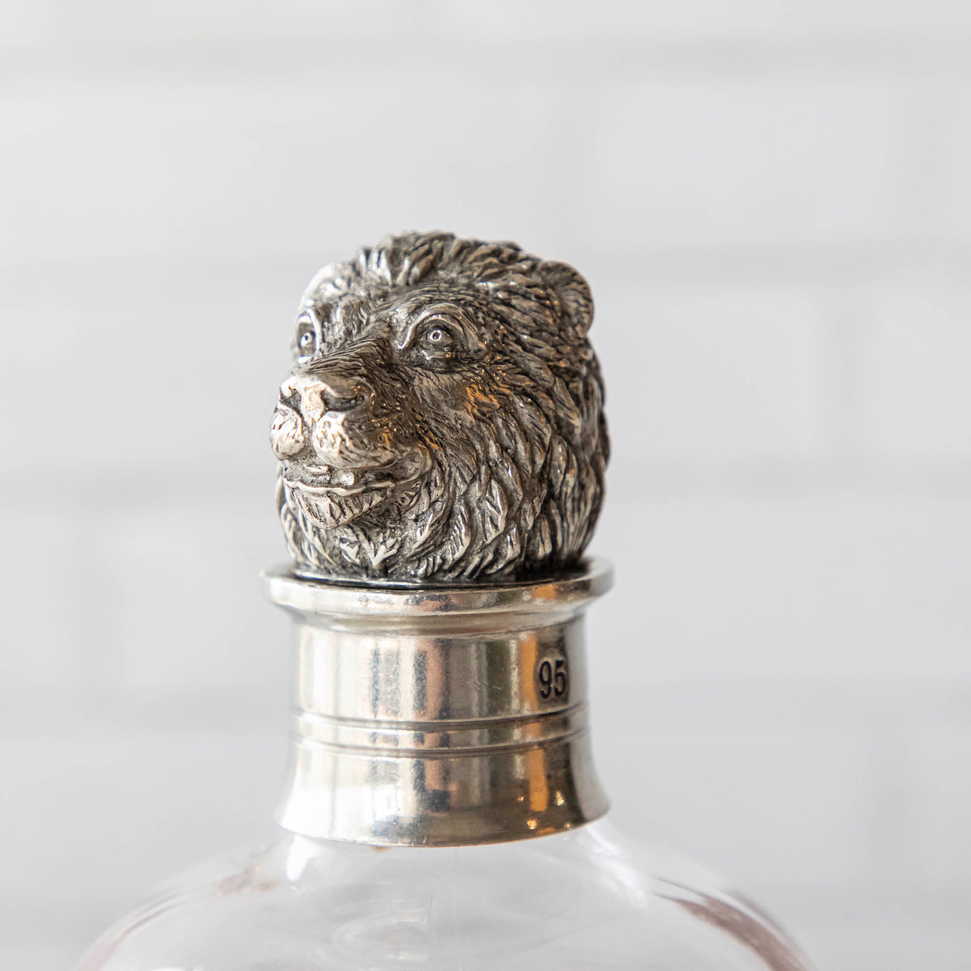 Whisky/Spirit Decanter, Lion