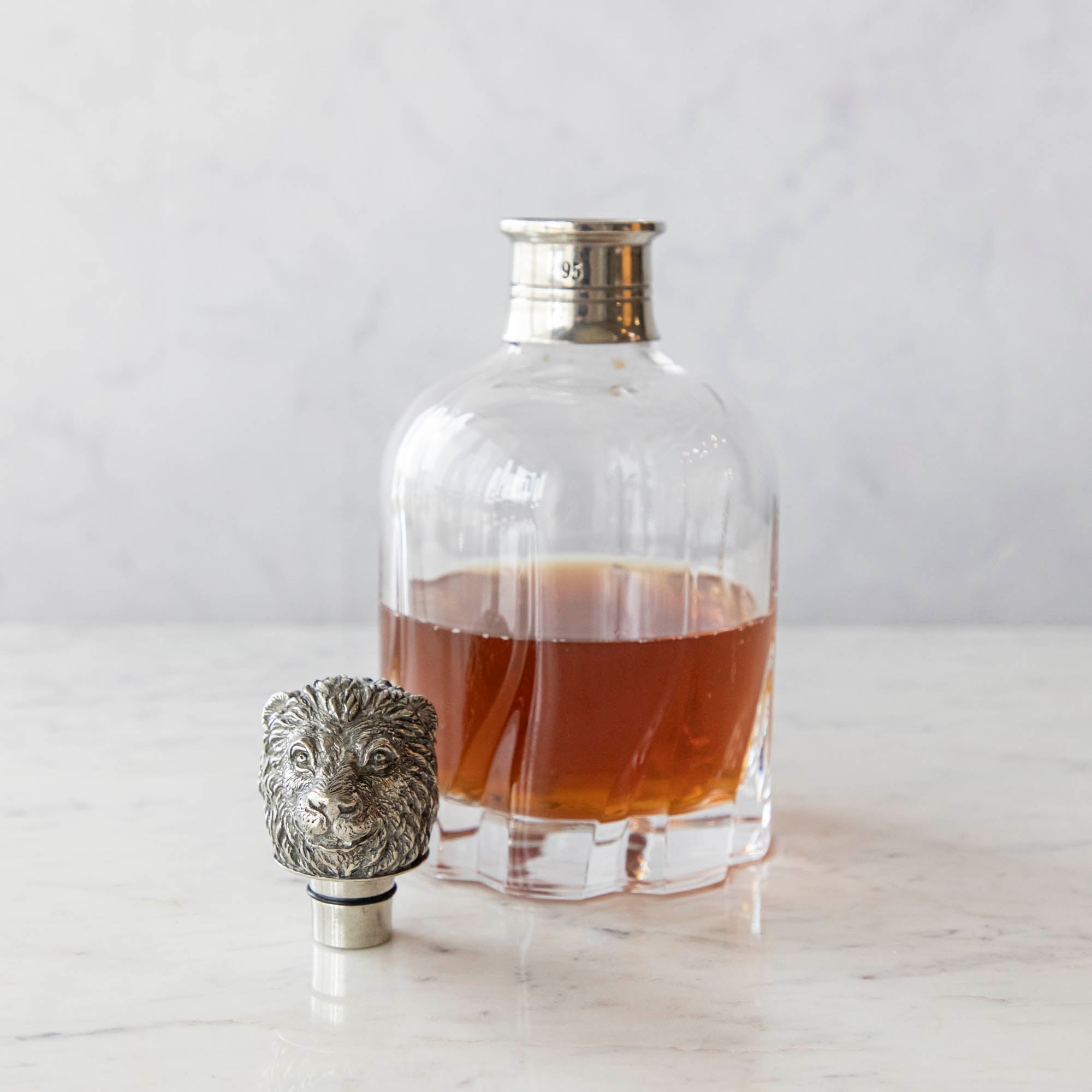 Whisky/Spirit Decanter, Lion
