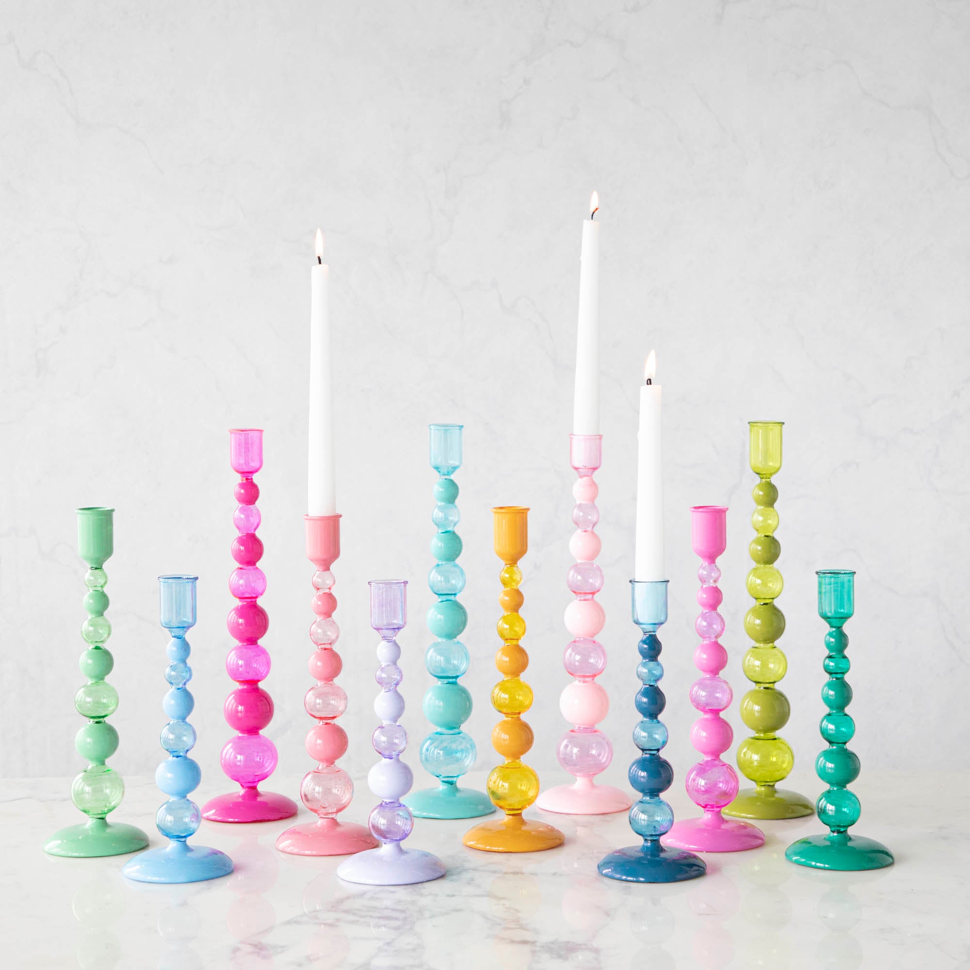 Sugar Plum Finial Candle Holder
