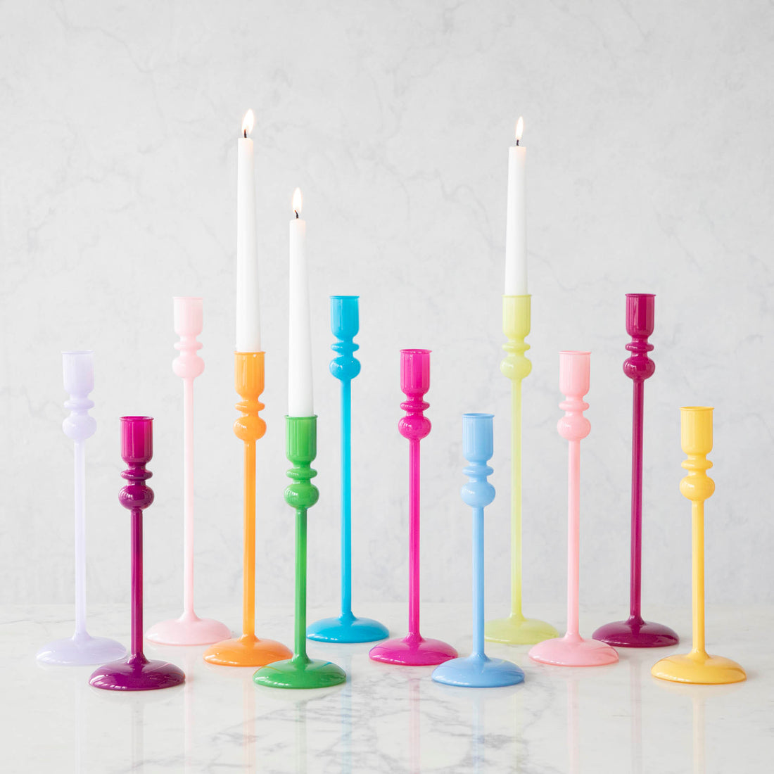 Sugar Sweet Taper Candle Holder