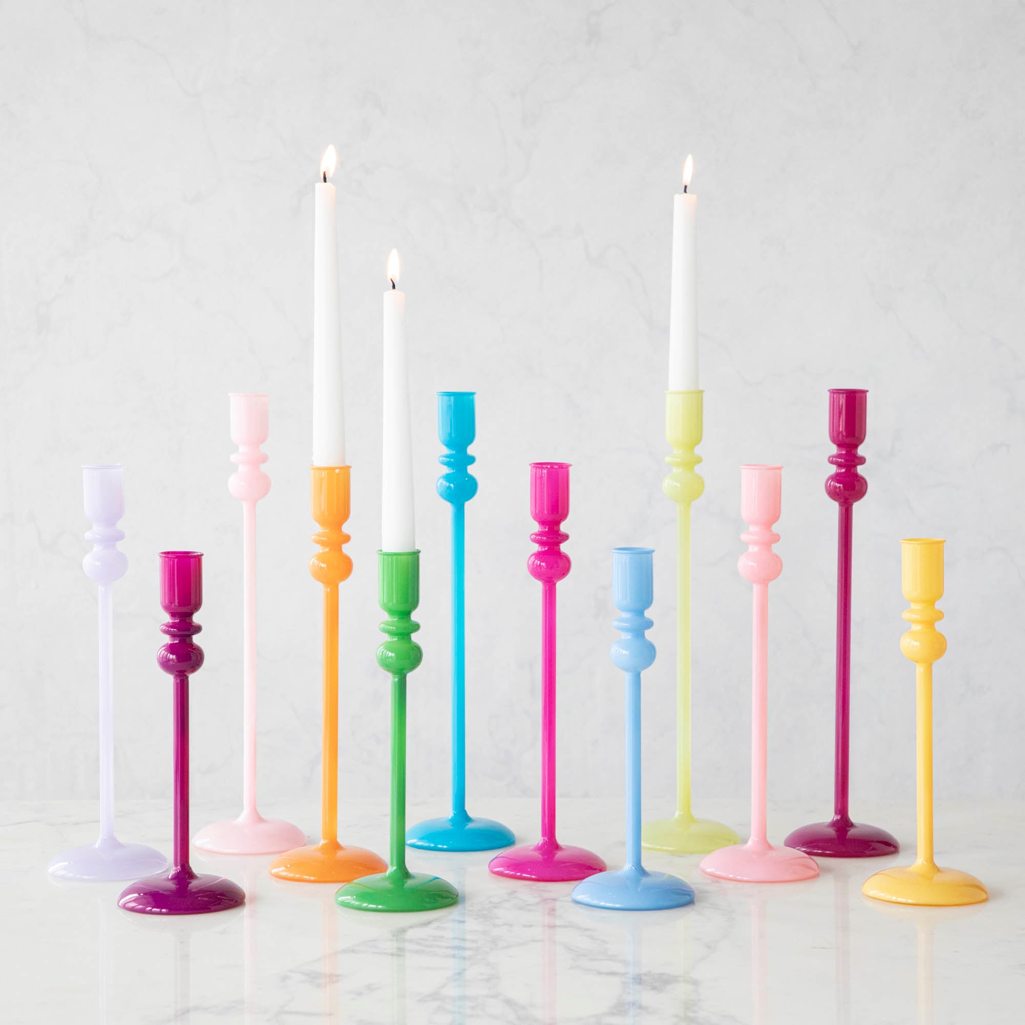 Sugar Sweet Taper Candle Holder