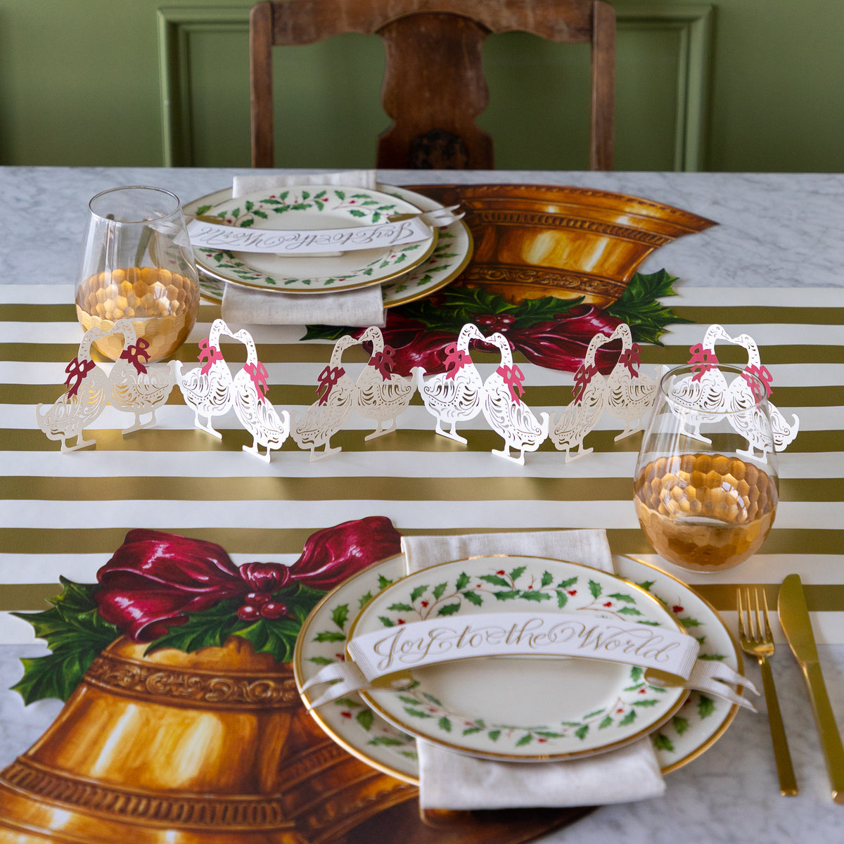 Geese Table Garland