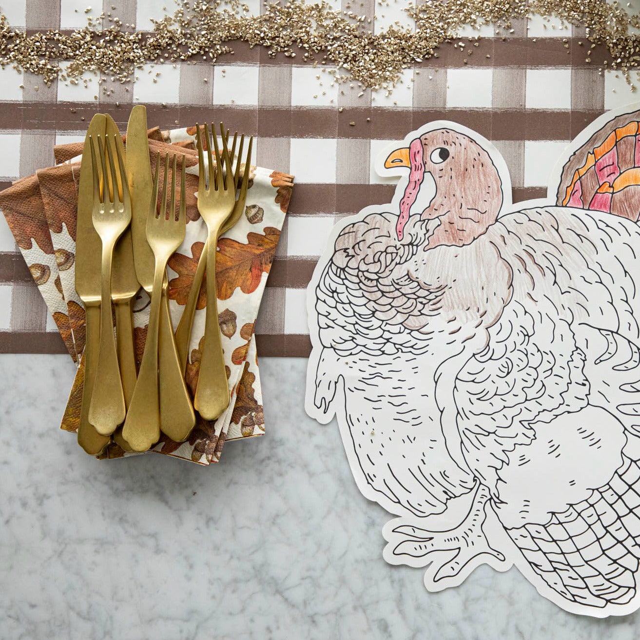 Autumn Leaves Guest Napkins