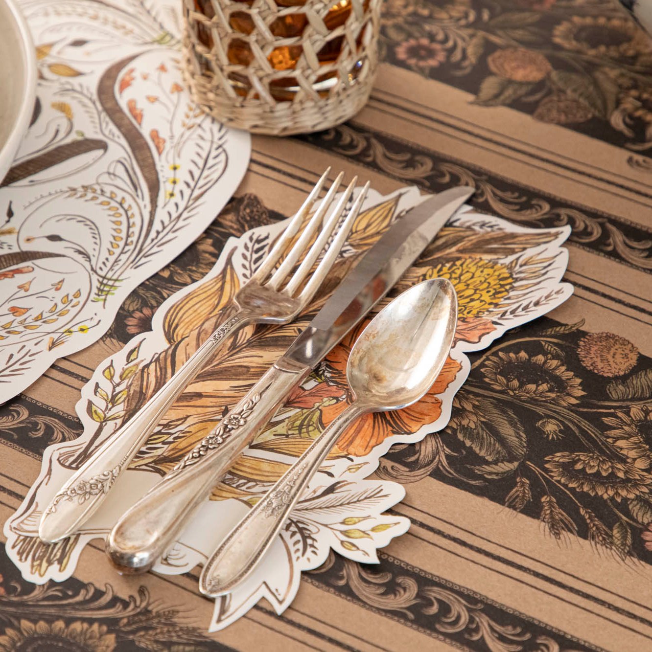 Feather Table Accent