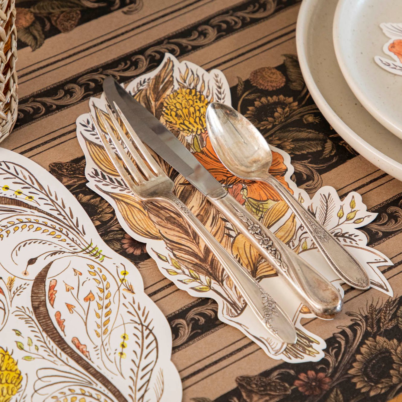 Feather Table Accent