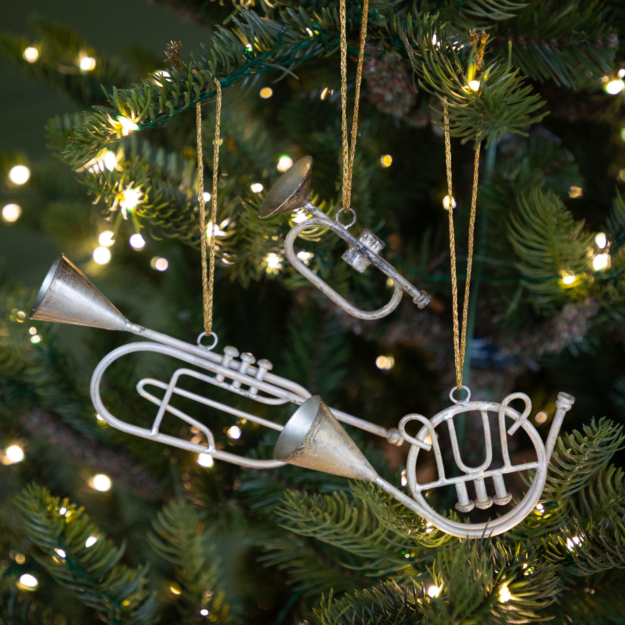 Metal Musical Ornaments
