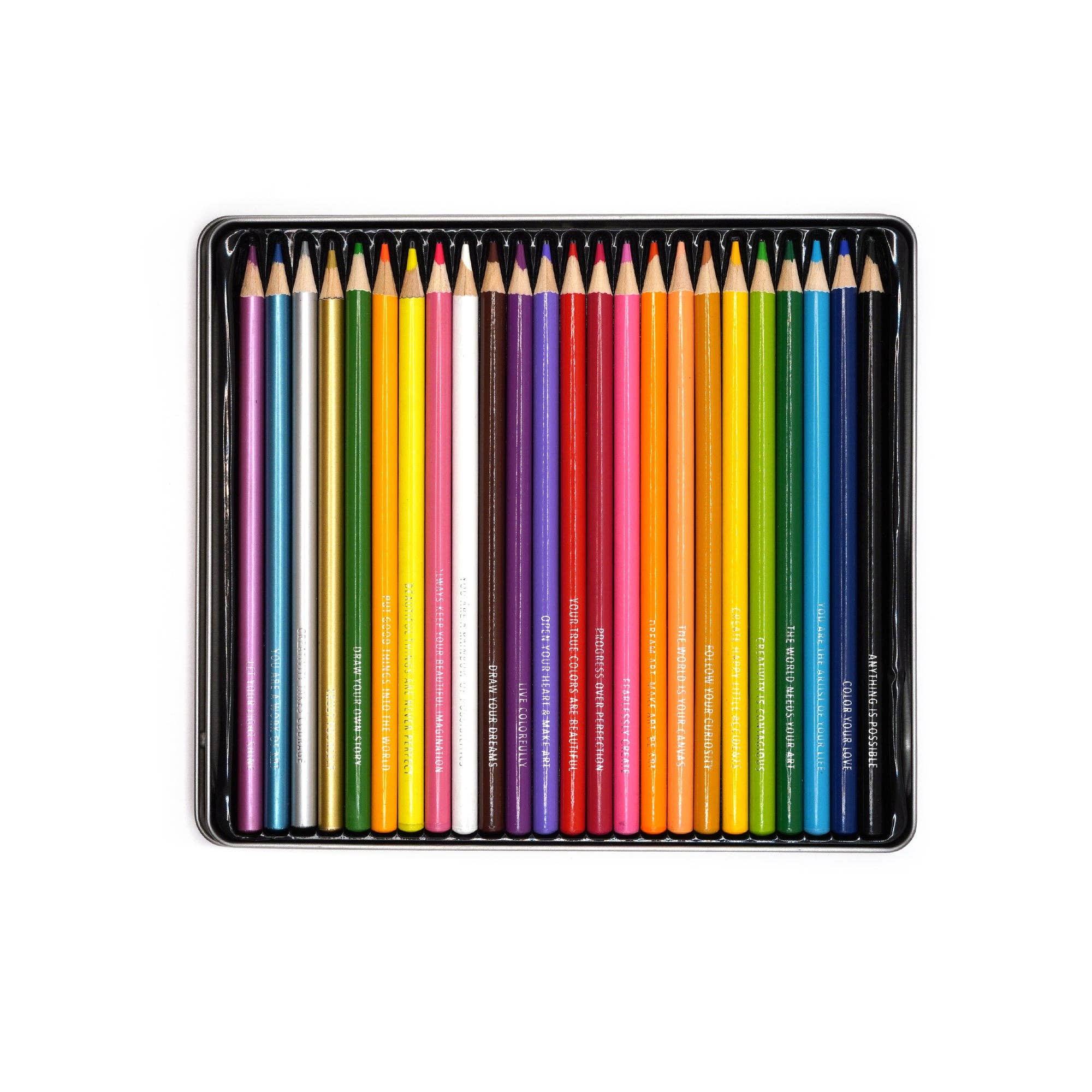 color pencil set.