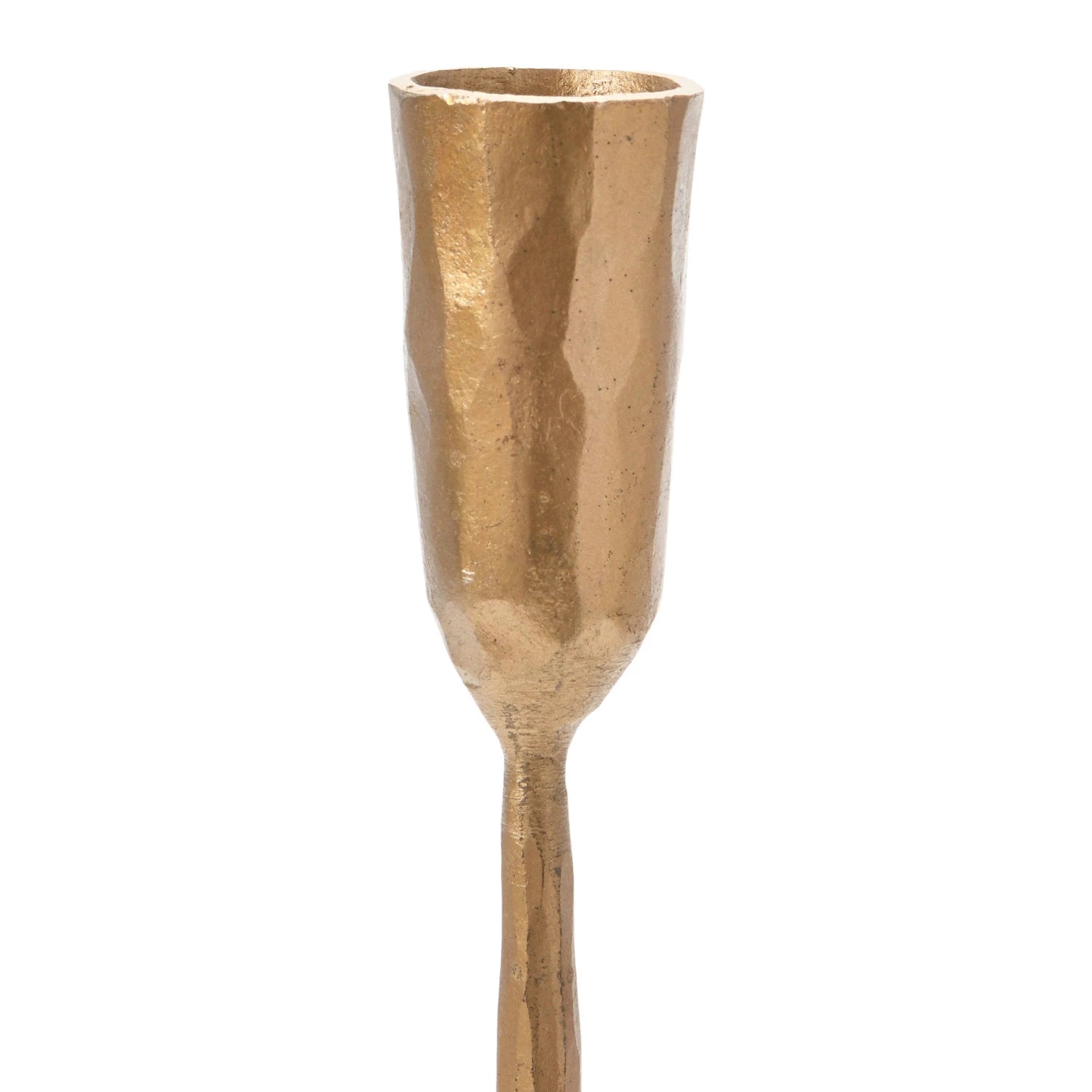 Hand-Forged Metal Candelabra with Antique Finish