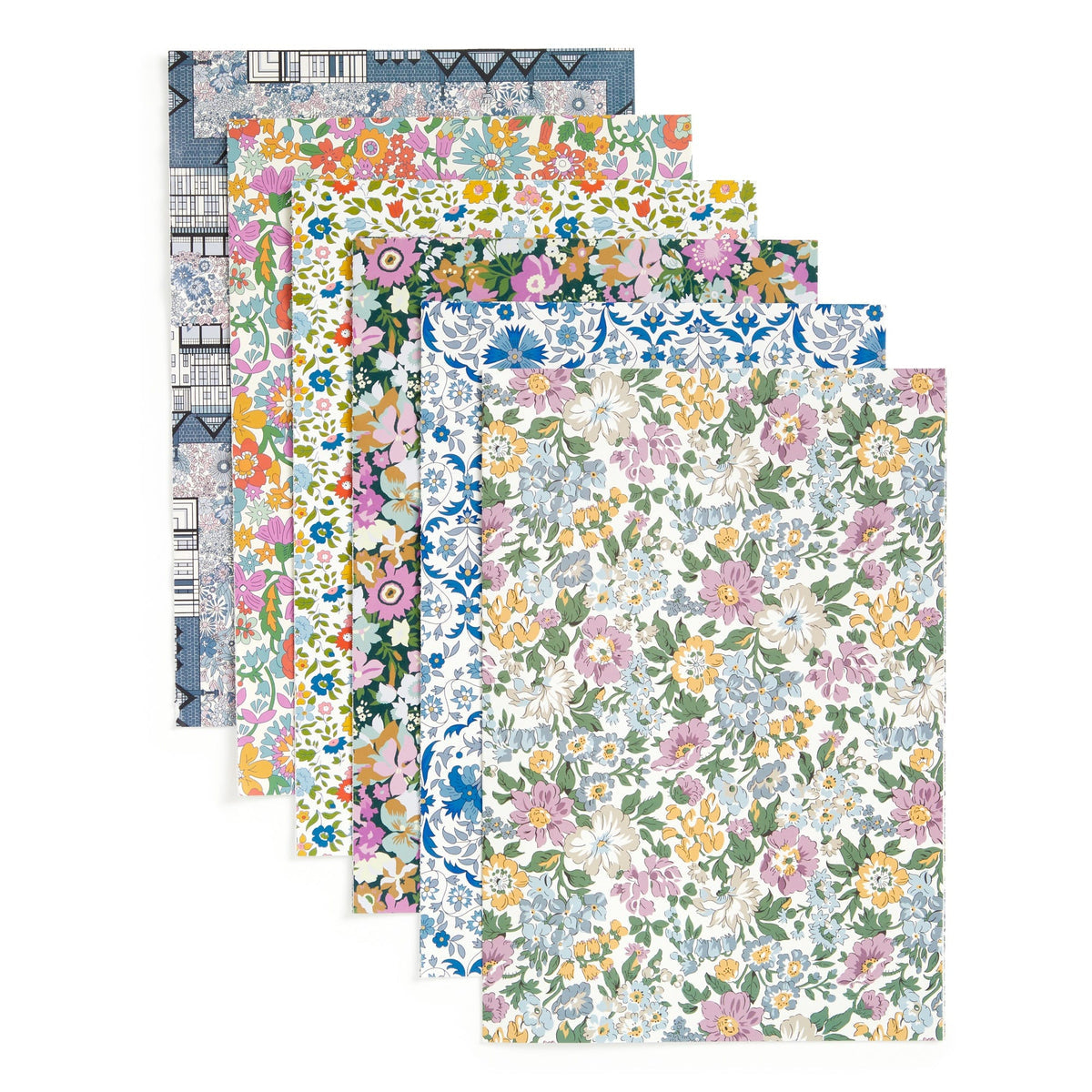 A book with floral and designs from Liberty&
